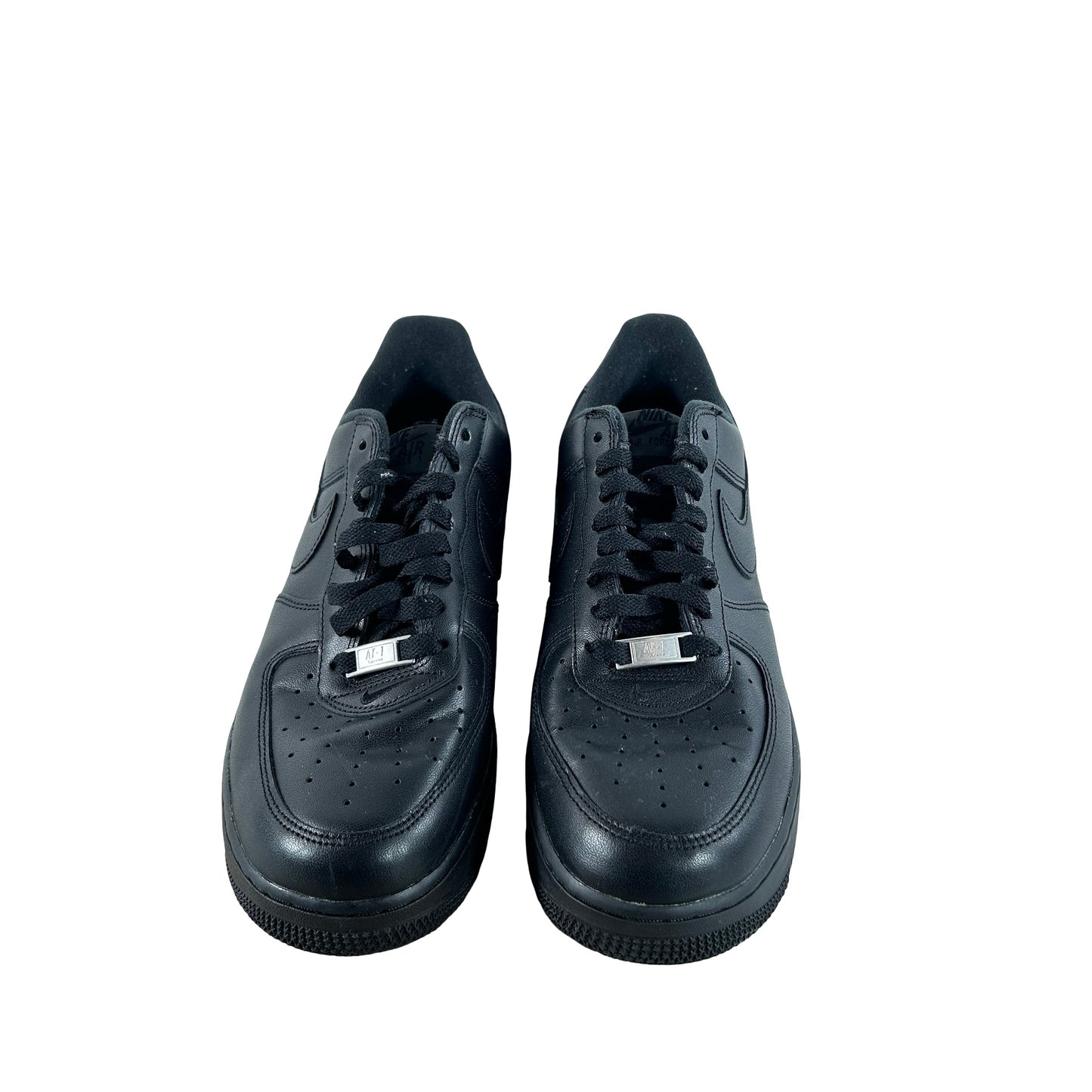 CU9225 001 Air Force 1 Low Supreme Black [USED] - 9 M (Used) (No Box)