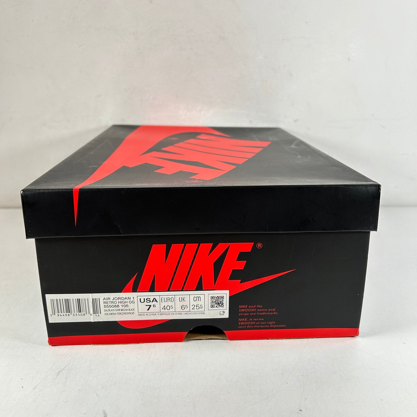 555088 105 Jordan 1 Mocha [USED] - 7.5 M (Used)