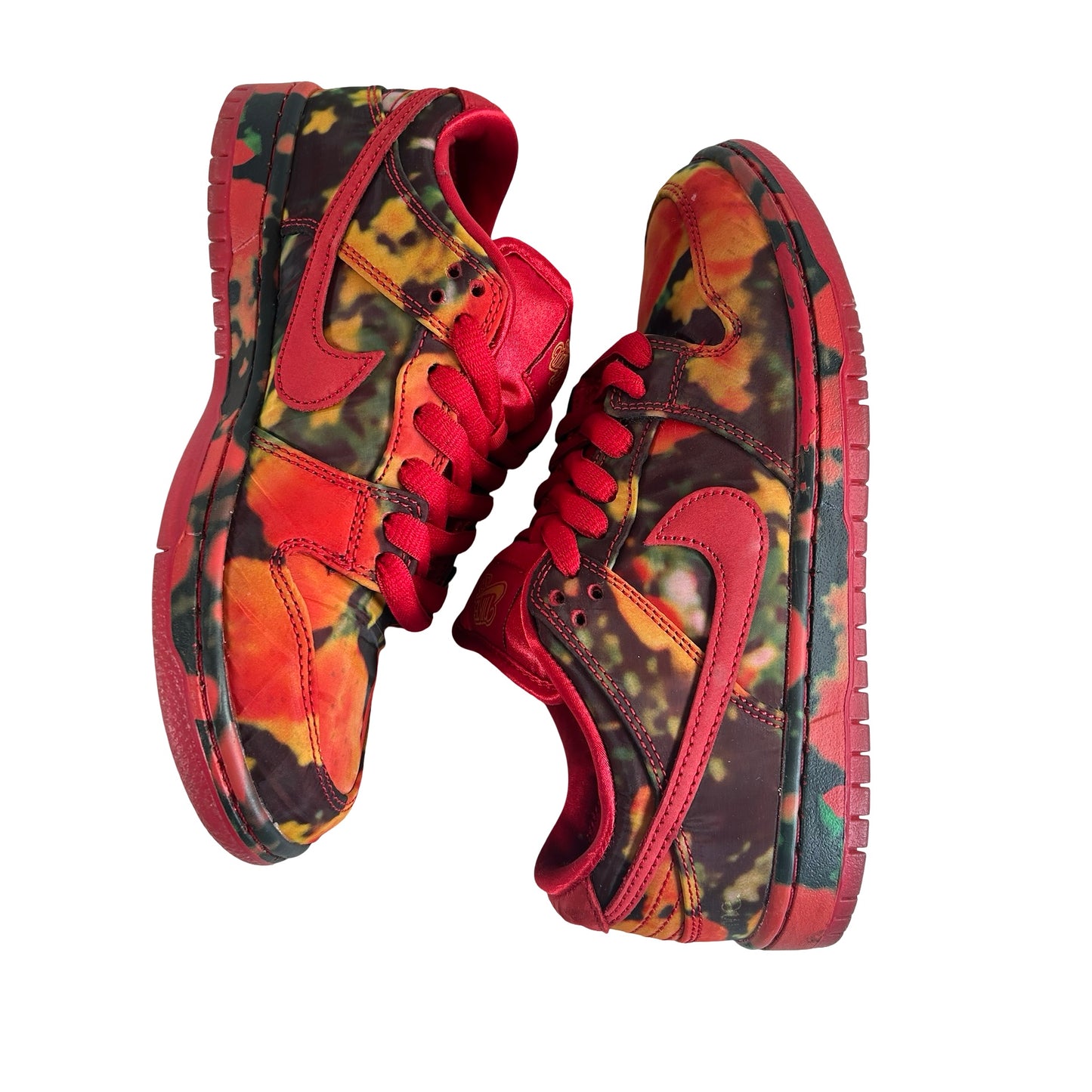 FZ1291 600 Nike SB Dunk Low The Wizard of Oz Poppy Field [USED] - 5 M (Used)