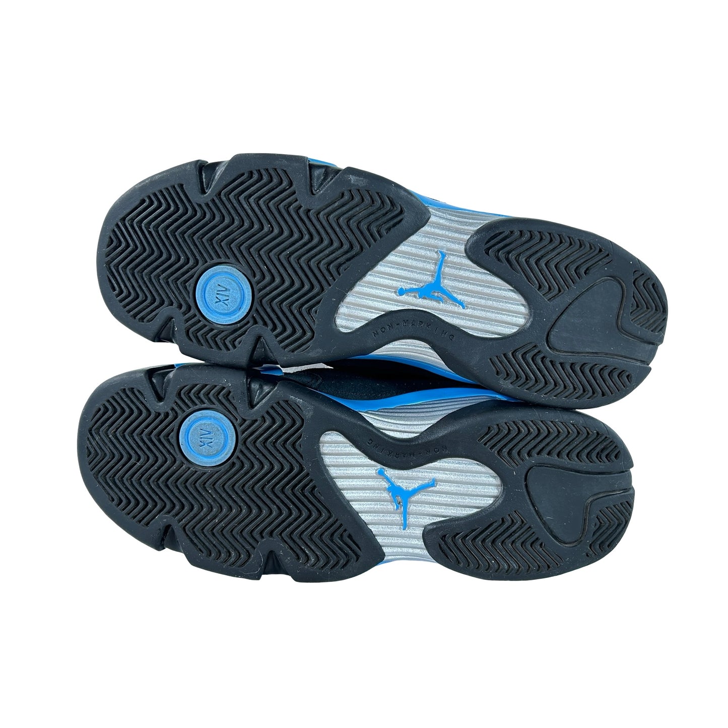 487524 007 Air Jordan 14 Retro Black University Blue (2026) (GS) [USED] - 4.5 Y (Used)
