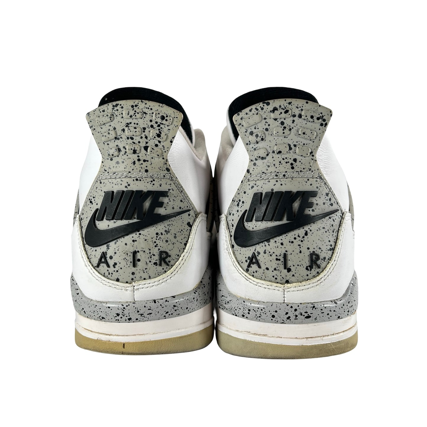 840606 192 Jordan 4 White Cement [USED] - 12 M (Used2) (No Box2)