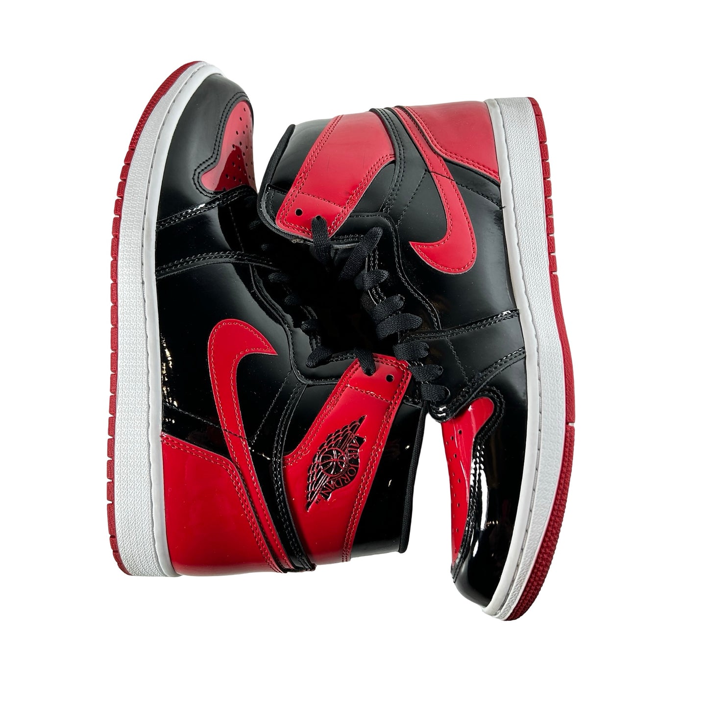 555088 063 Jordan 1 Retro High OG Patent Bred [USED] - 10.5 M (Used10)