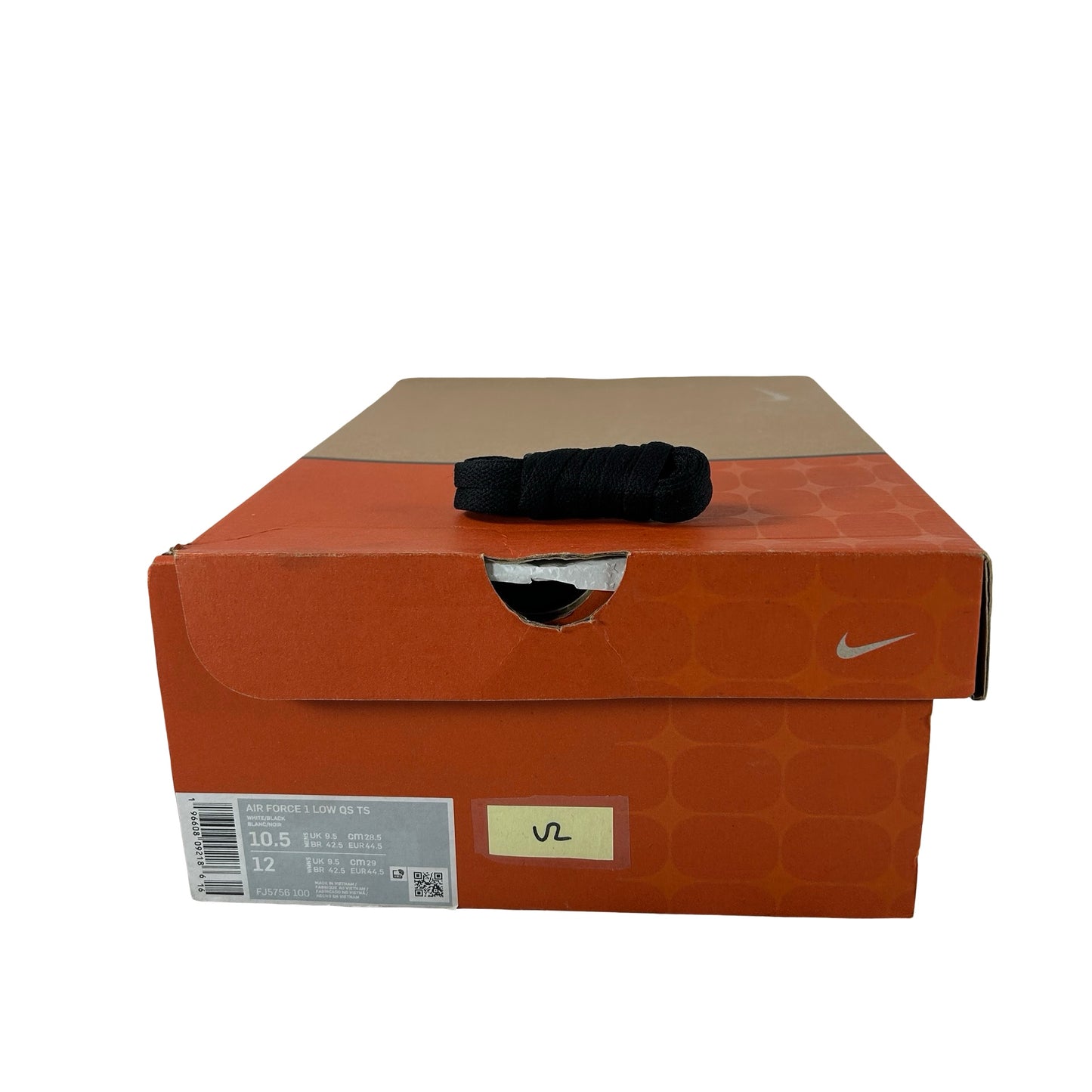 FJ5756 100 Nike Air Force 1 Low QS Terror Squad Blackout [USED] - 10.5 M (Used2)