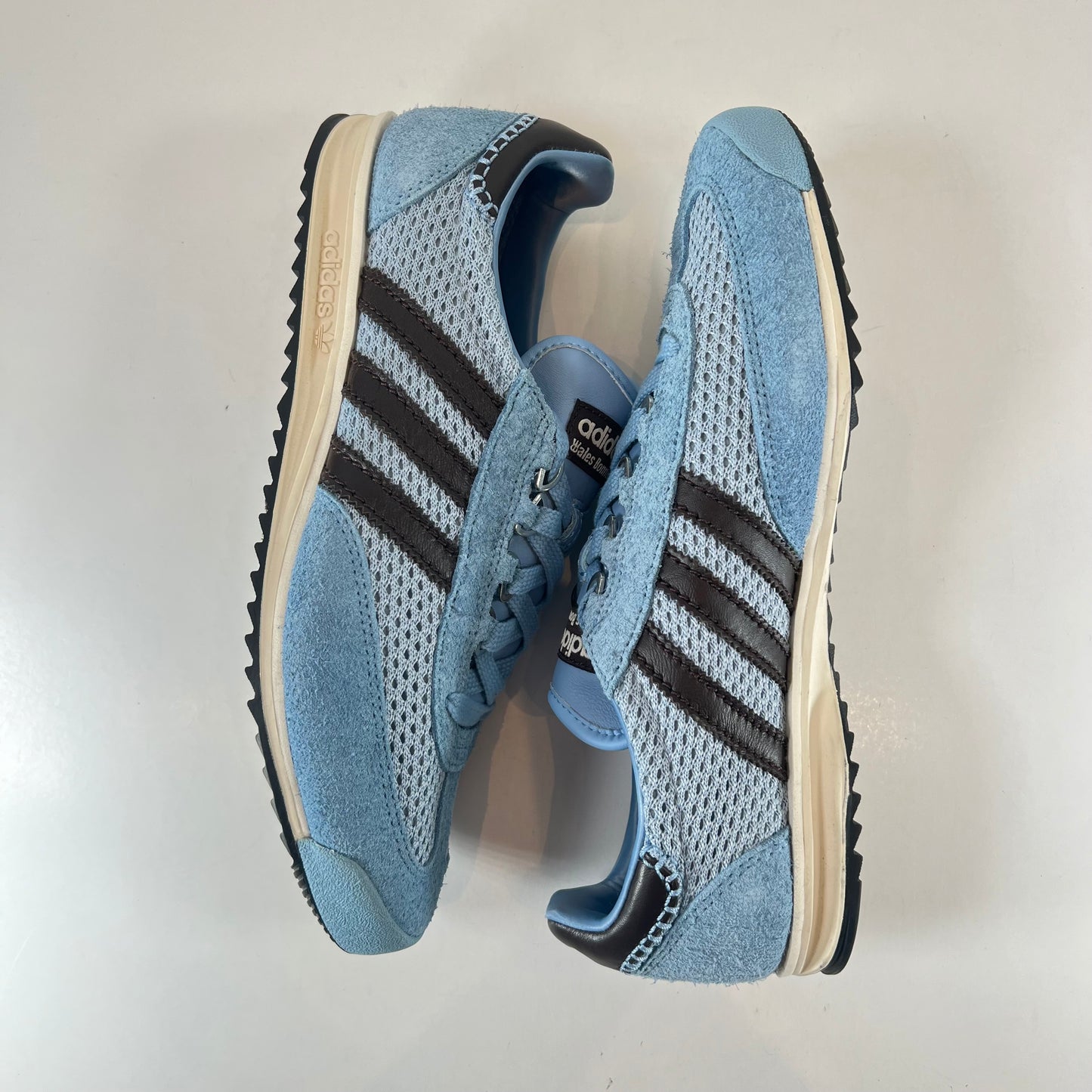 IH3262 Adidas SL76 Wales Bonner Ash Blue [USED] - 10.5 M (Used)