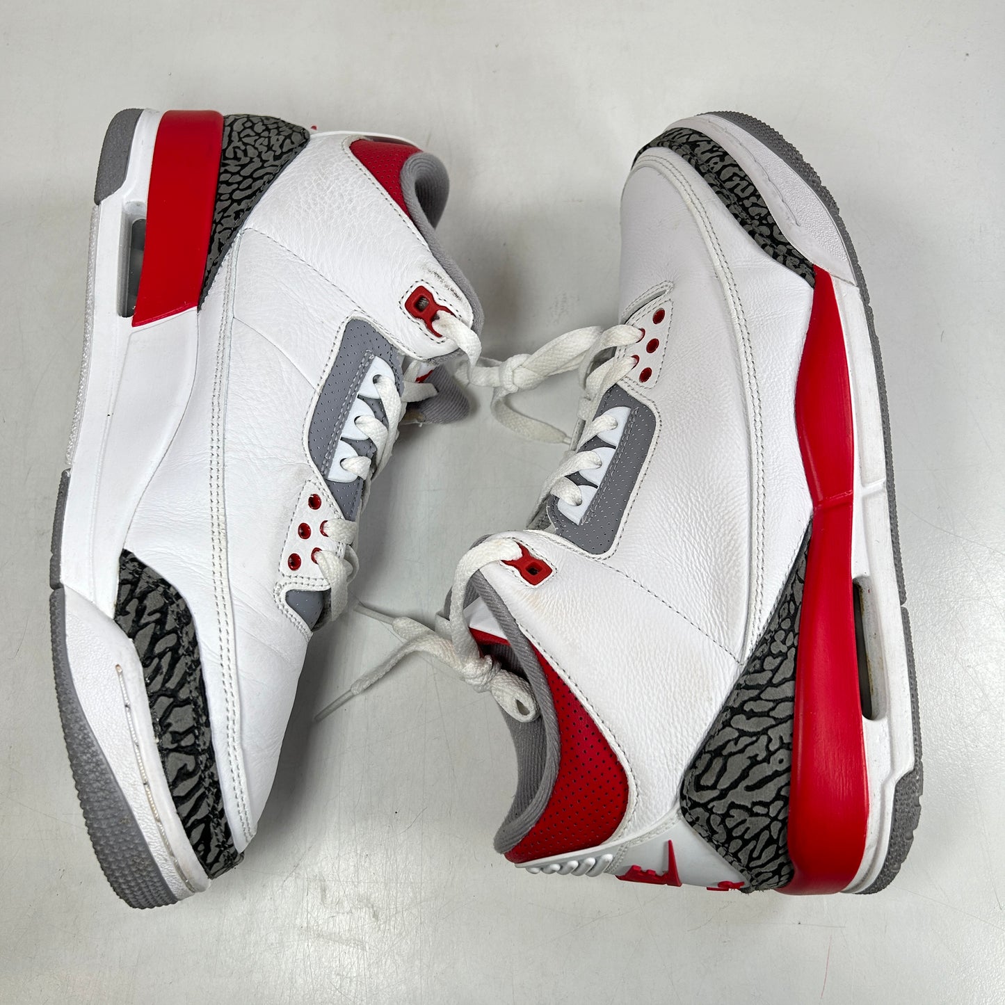 DN3707 160 Jordan 3 Retro Fire Red (2022) [USED] - 11 M (Used) (No Box)