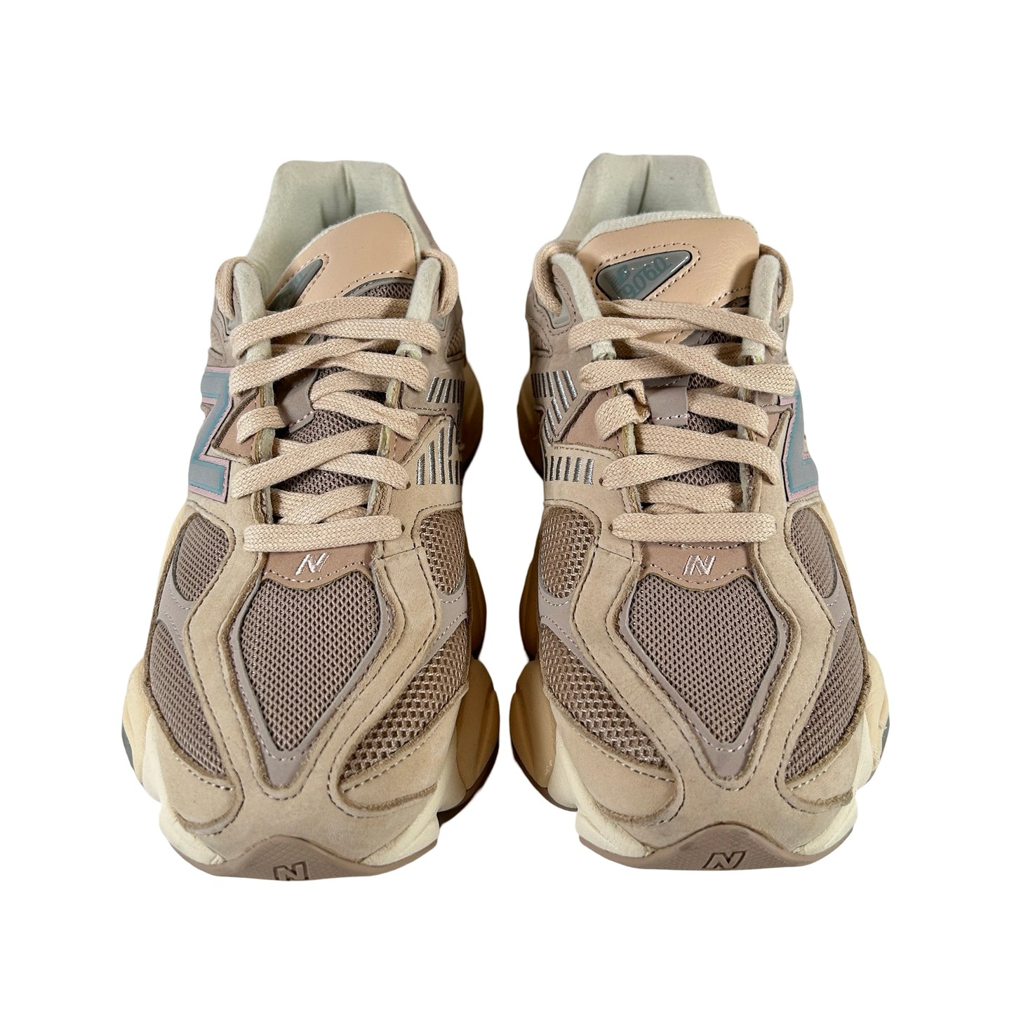 U9060WCG New Balance 9060 Ivory Cream Pink Sand [USED] - 8 M (Used) (No Box)