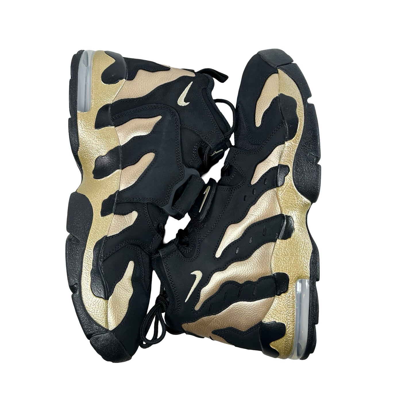 HM9236 001 Nike Air DT Max '96 Black Vegas Gold [USED] - 12 M (Used)