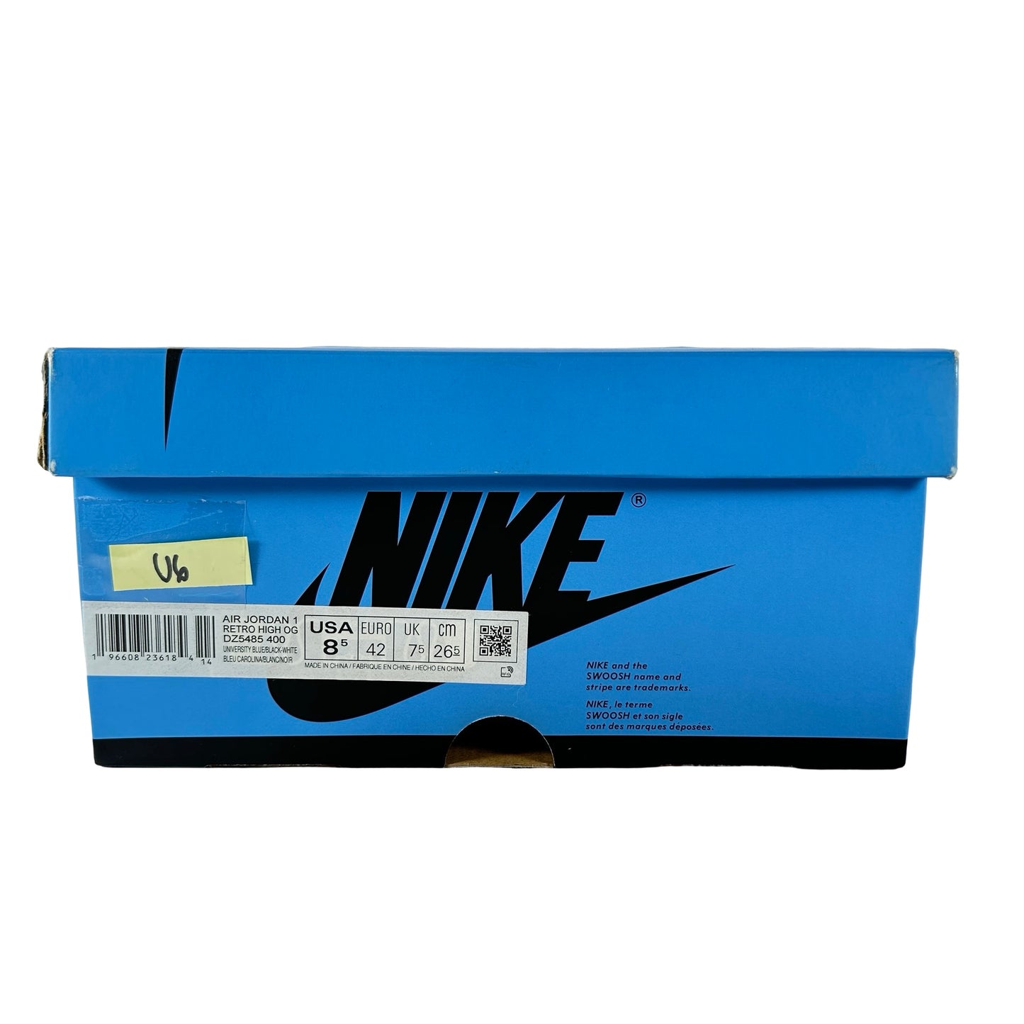 DZ5485 400 Jordan 1 Retro High OG UNC Toe [USED] - 8.5 M (Used6)