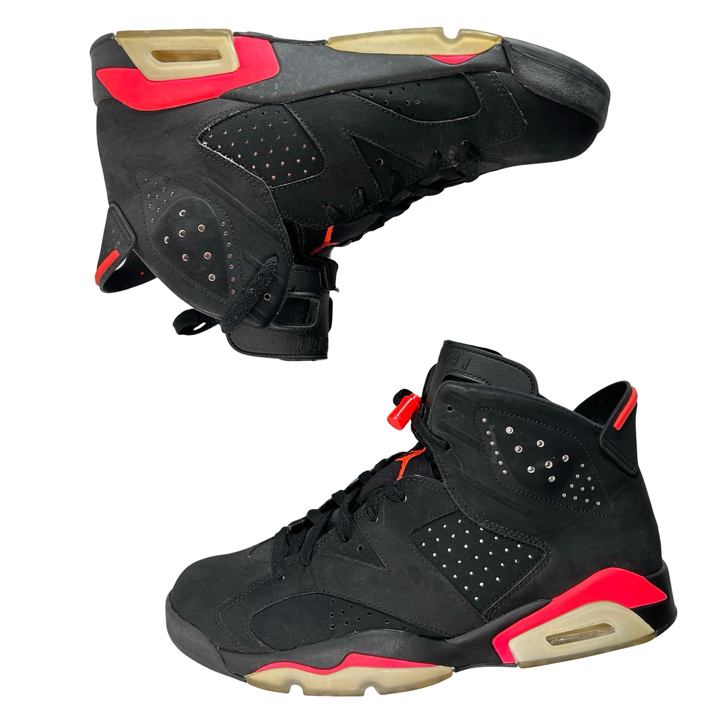 384664 023 Jordan 6 Retro Infrared Black (2014) - 10.5 M (Used)