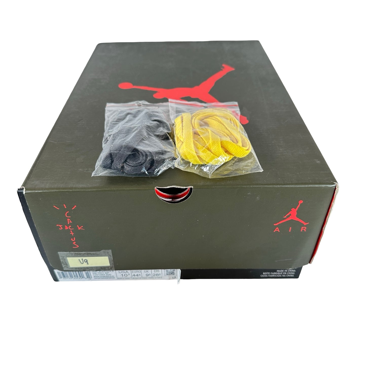 CN1084 200 Jordan 6 Retro Travis Scott [USED] - 10.5 M (Used9)