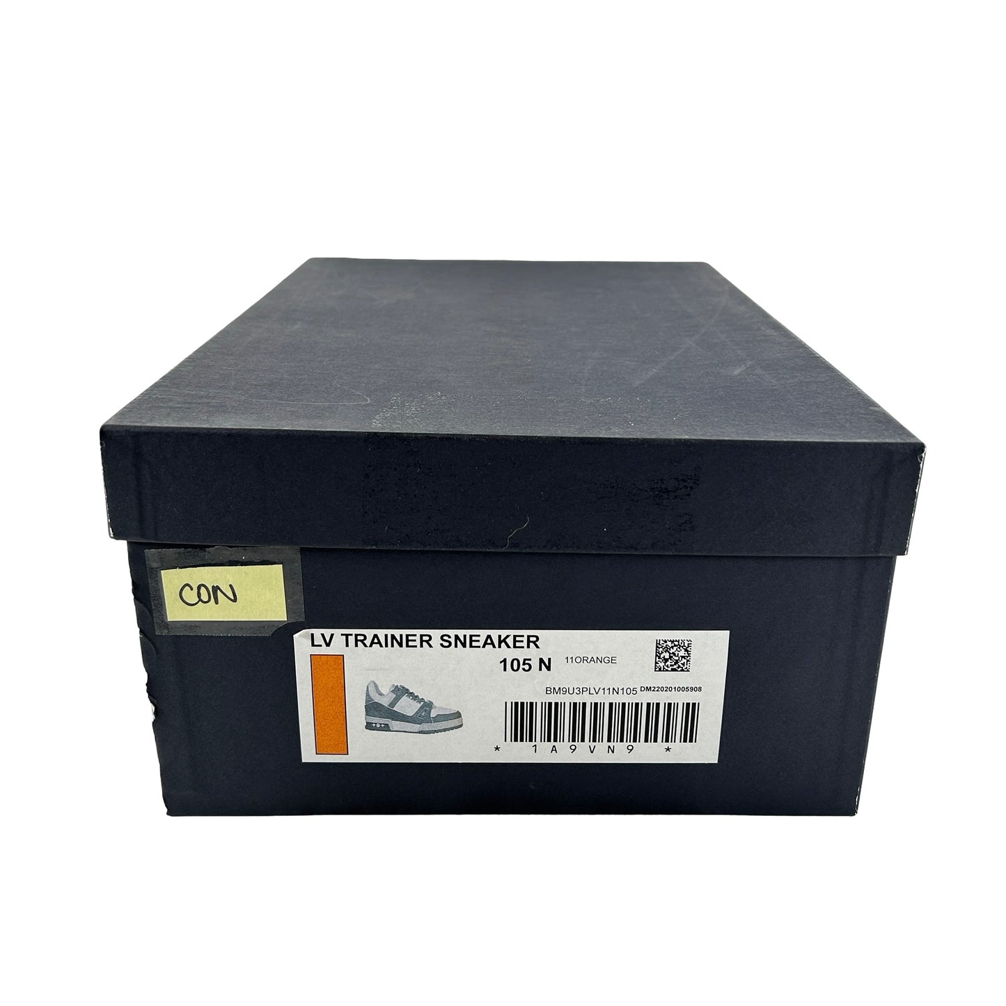 1A811P Louis Vuitton LV Trainer Orange [CONDITIONAL] - LV 10.5 (Yellowing)