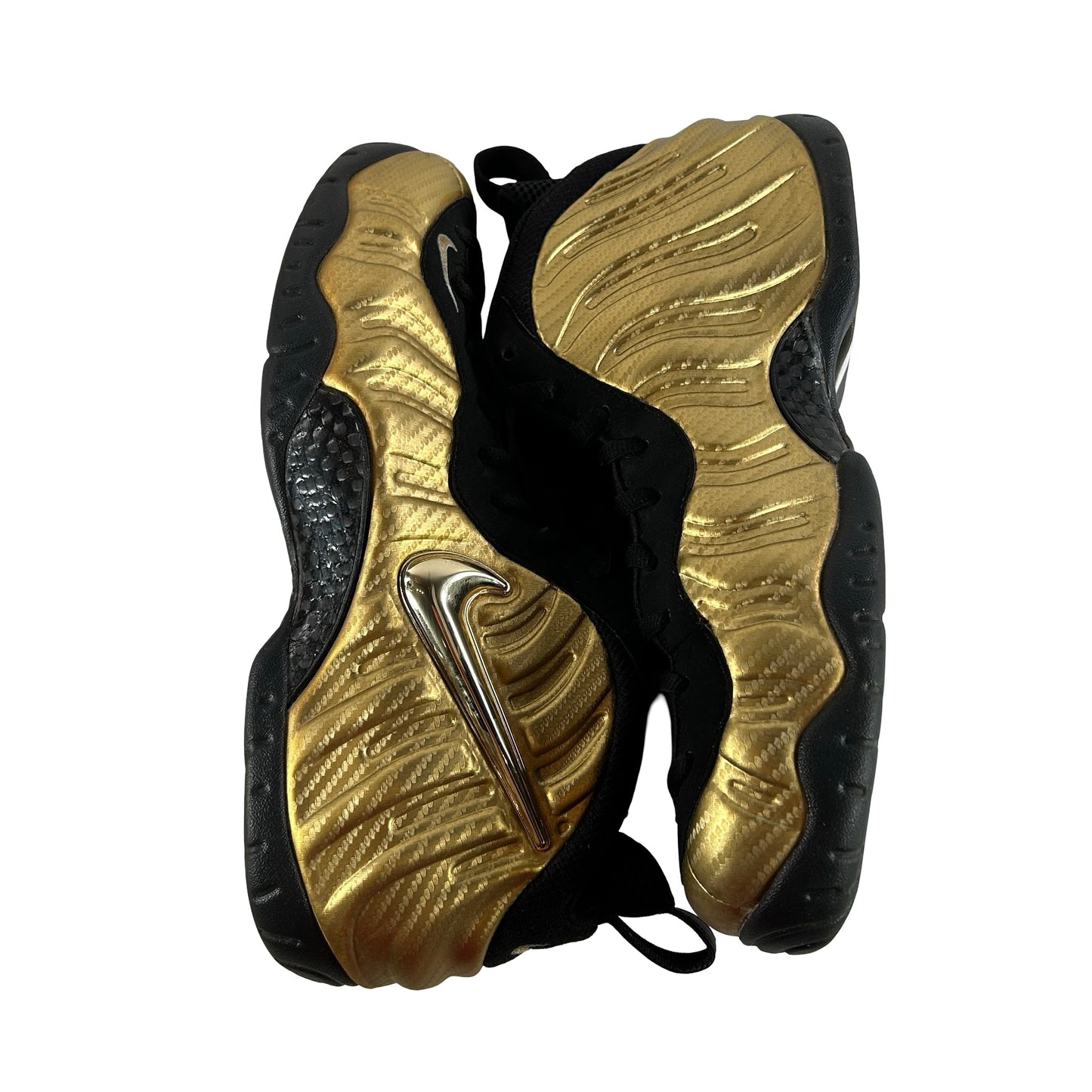 624041 701 Nike Air Foamposite Pro Metallic Gold [USED] - 12 M (Used)