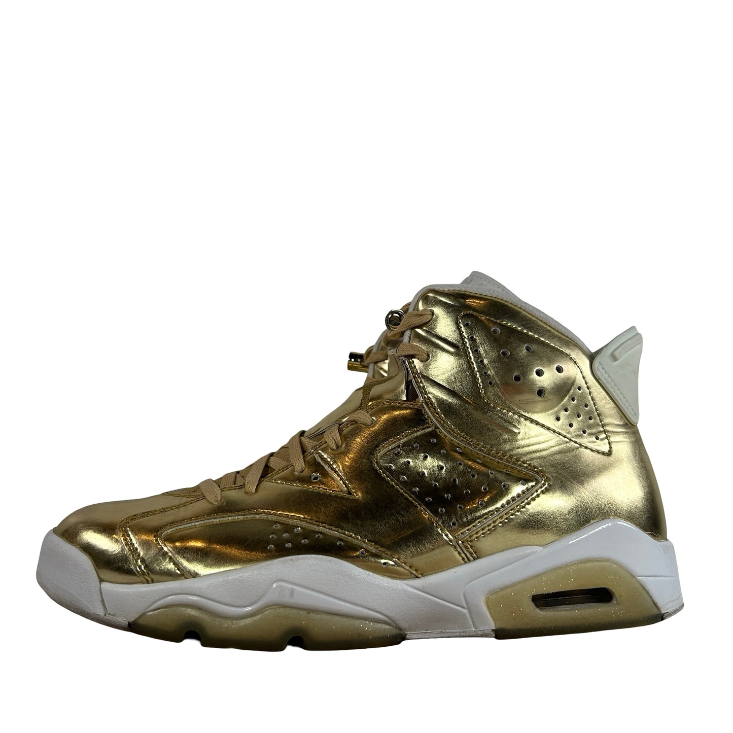 854271 730 Jordan 6 Retro Pinnacle Metallic Gold [USED] - 9 M (Used) (No Box)
