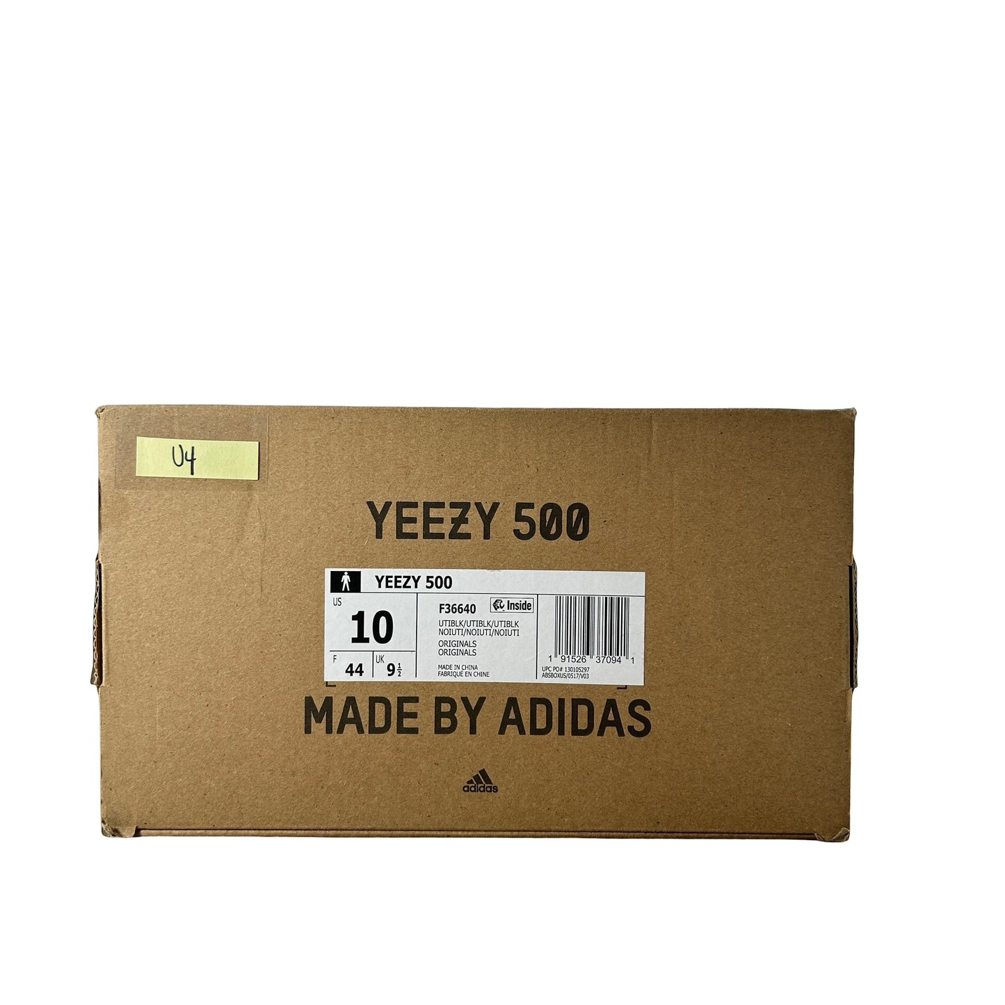 F36640 Adidas Yeezy 500 Utility Black [USED] - 10 M (Used4)
