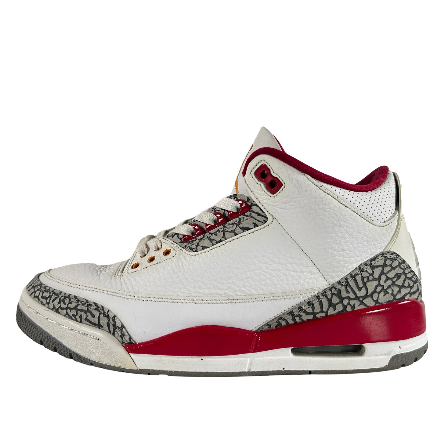 CT8532 126 Jordan 3 Retro Cardinal Red [USED] - 9 M (Used) (No Box)