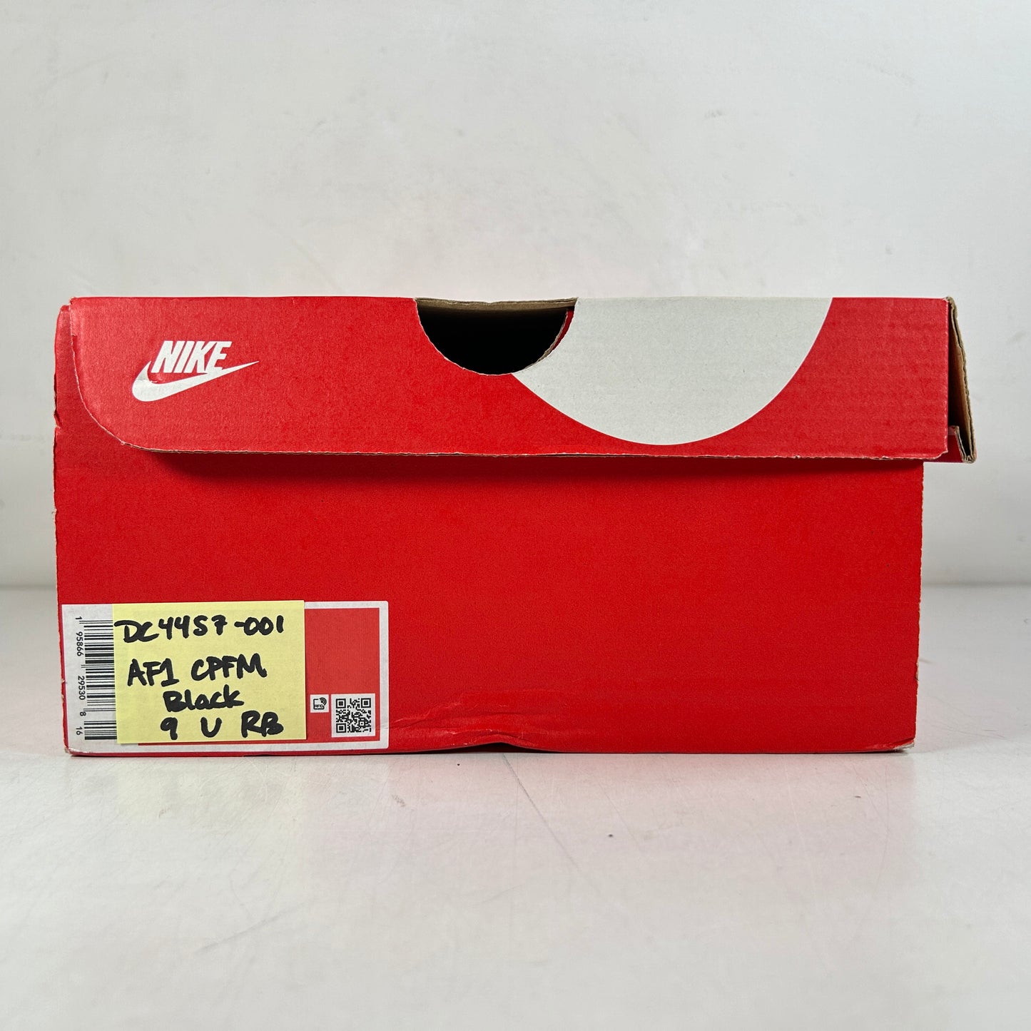 DC4457 001 Nike Air Force 1 Low Cactus Plant Flea Market Black (2020) [USED] - 9 M (Used) (Replace Box)