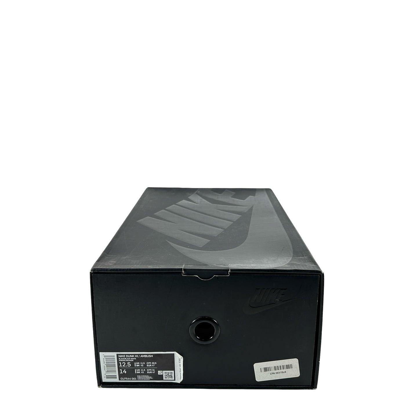 CU7544 001 Nike Dunk High AMBUSH Black White [USED] - 12.5 M (Used)
