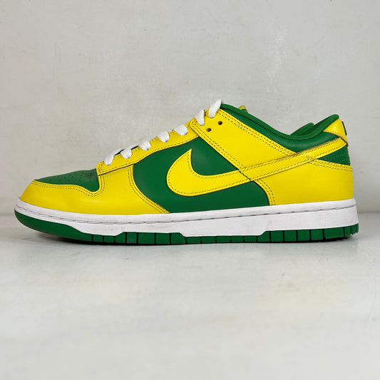 DV0833 300 Nike Dunk Low Retro Reverse Brazil [USED] - 8 M (Used)
