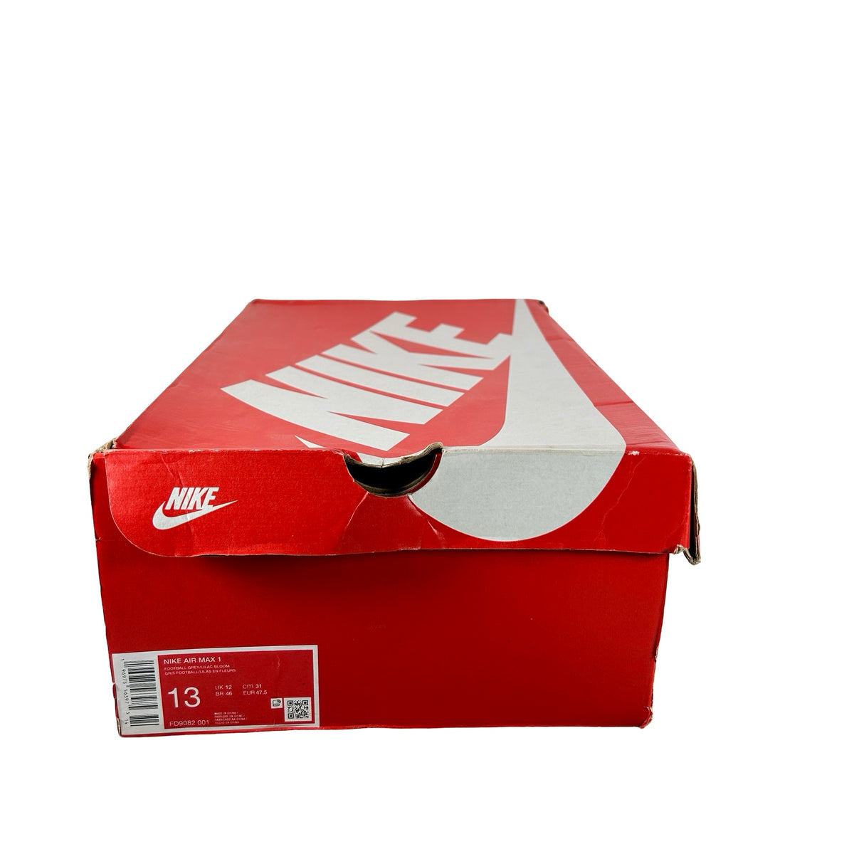 FD9082 001 Nike Air Max 1 Obsidian Lilac Bloom [USED] - 13 M (Used)