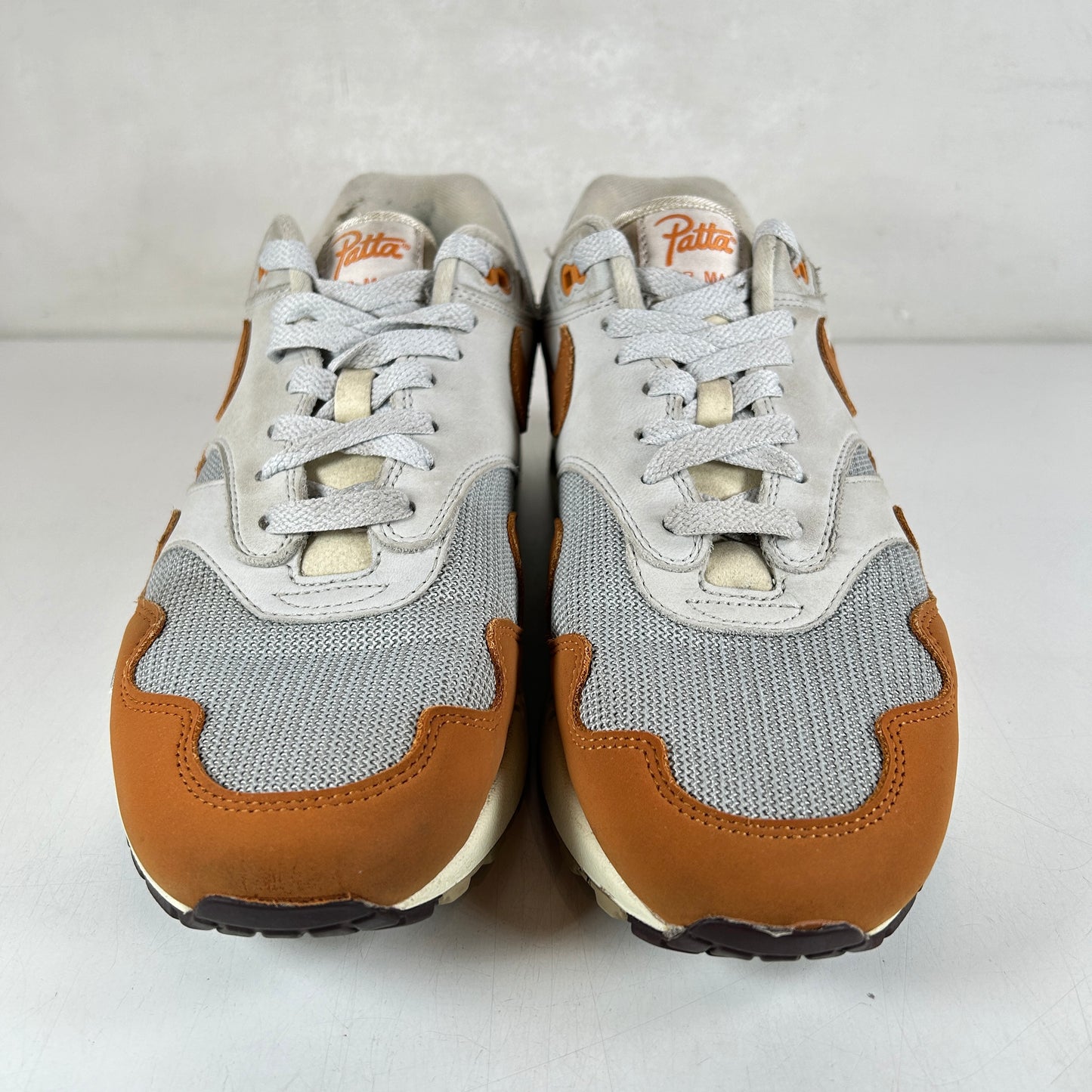 DH1348 001 Nike Air Max 1 Patta Waves Monarch (Without Bracelet) [USED] - 9.5 M (Used) (Replace Box)