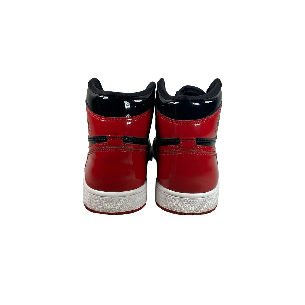 555088 063 Jordan 1 Retro High OG Patent Bred [USED] - 9 M (Used4) (No Box4)