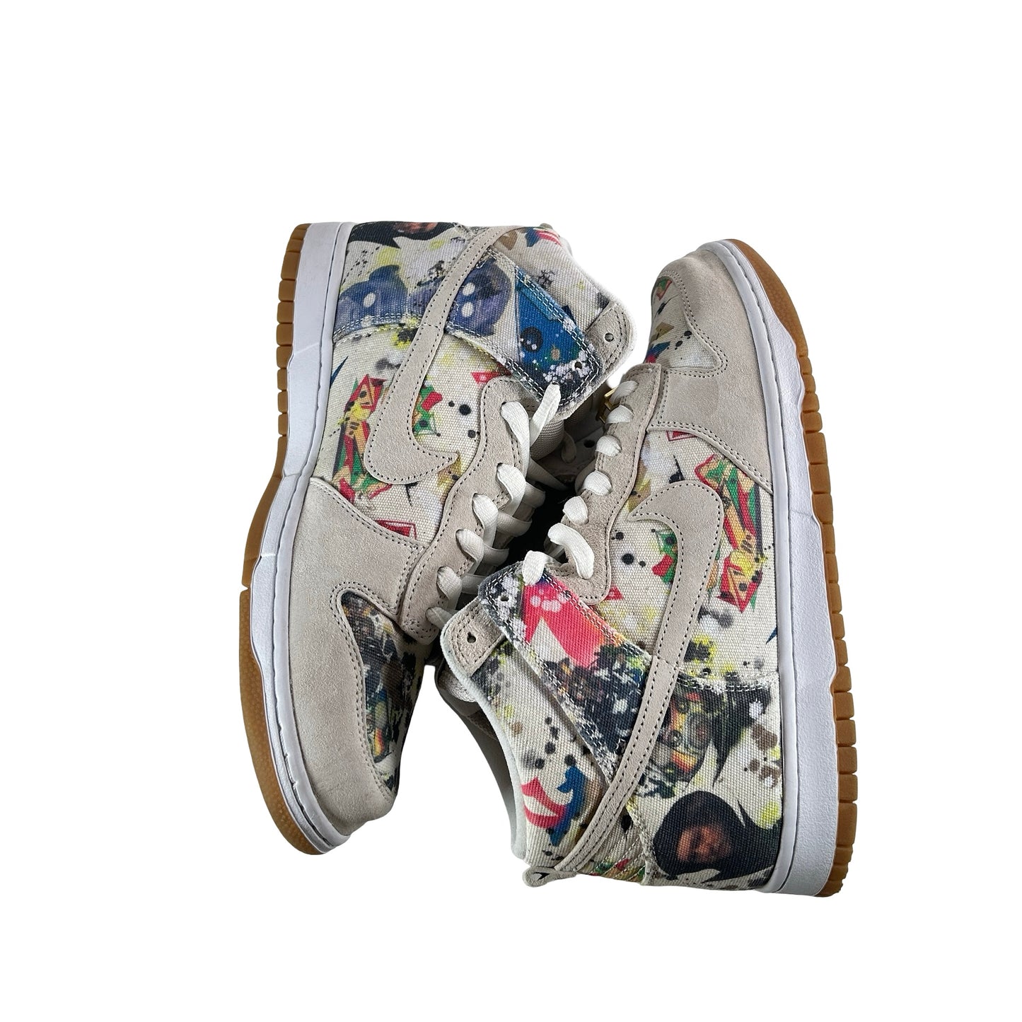 FD8779 100 Nike SB Dunk High Supreme Rammellzee [USED] - 10.5 M (Used2)