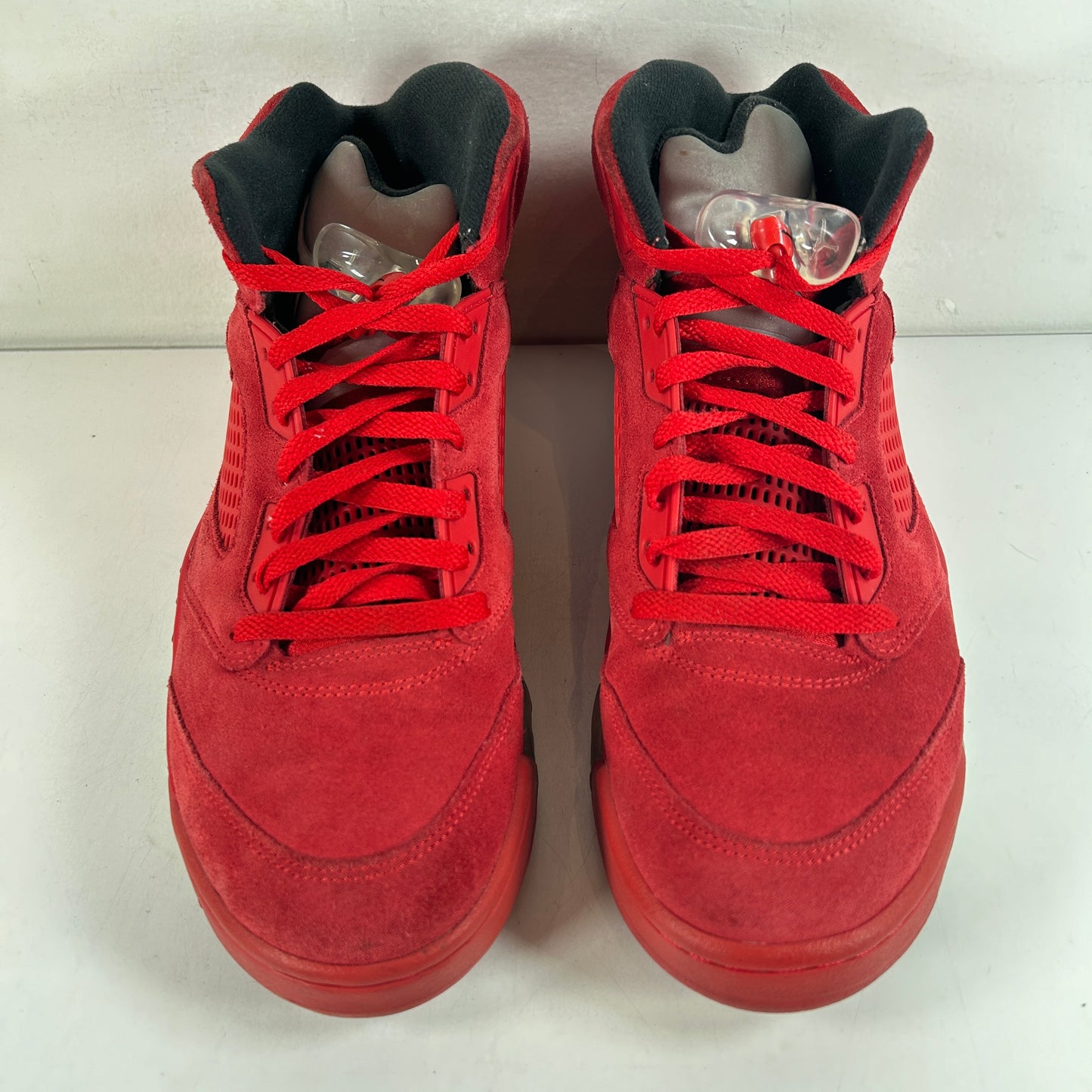 136027 602 Jordan 5 Retro Red Suede [USED] - 10.5 M (Used) (No Box)