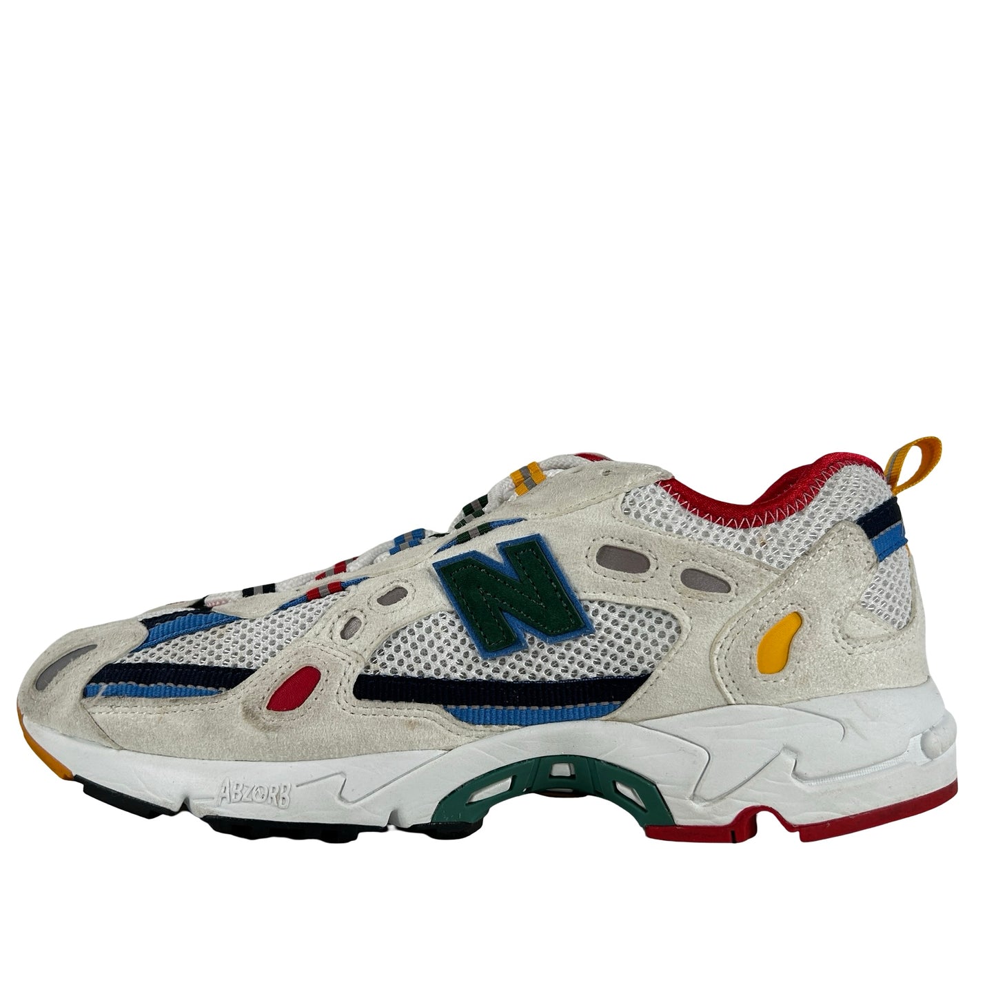 ML827ALD New Balance 827 Abzorb Aime Leon Dore White Multi [USED] - 8.5 M (Used)