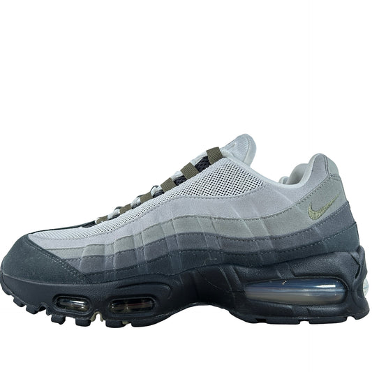 HJ5996 003 Nike Air Max 95 OG Big Bubble Black Medium Olive (W) [USED] - 10.5 W (Used)