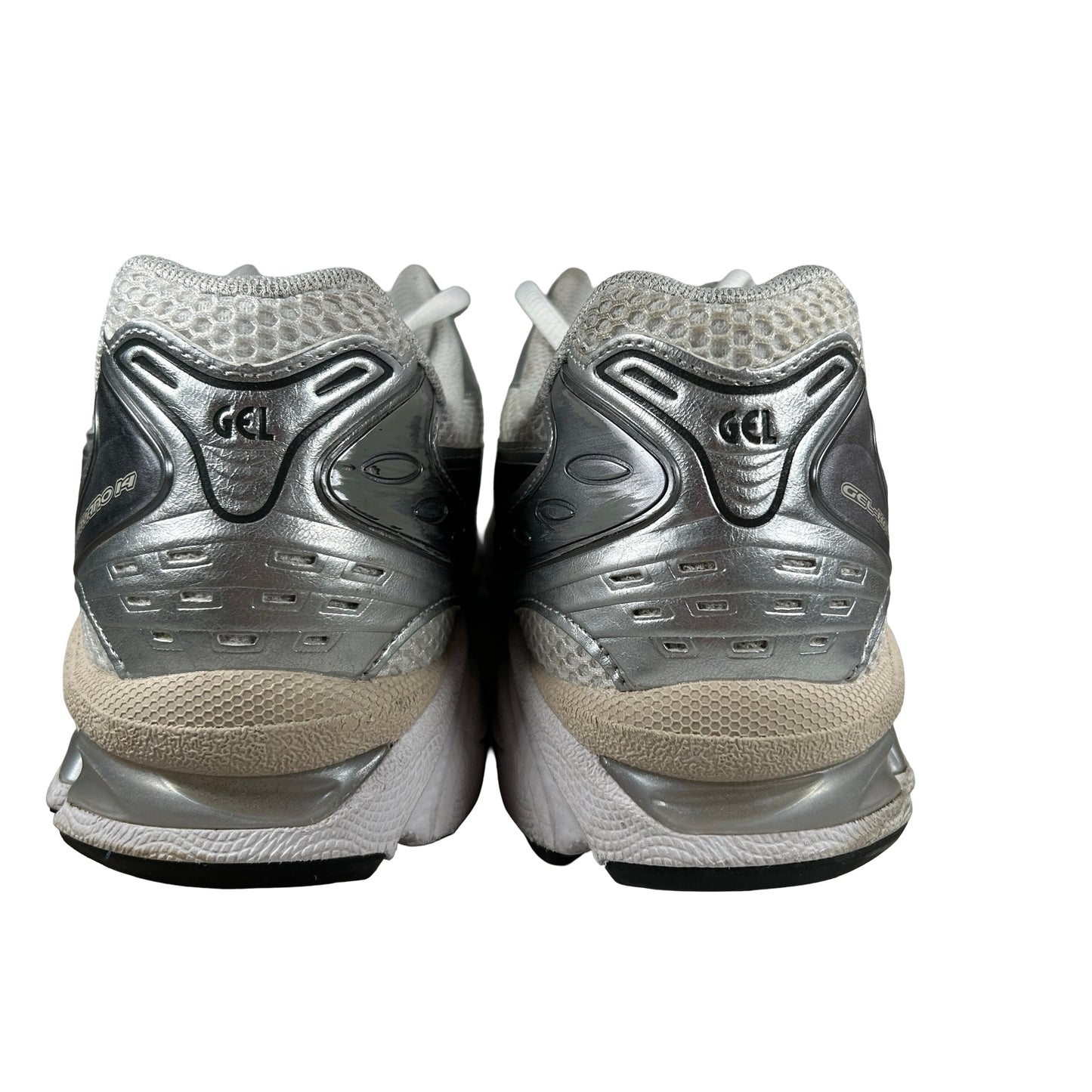1203A537 110 ASICS Gel-Kayano 14 White Graphite Grey [USED] - 10.5 M (Used)