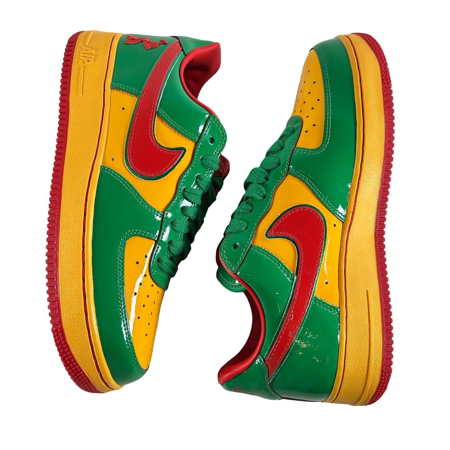 IH4383 300 Nike Air Force 1 Low Lil Yachty Concrete Boys Lucky Green [USED] - 9 M (VNDS)
