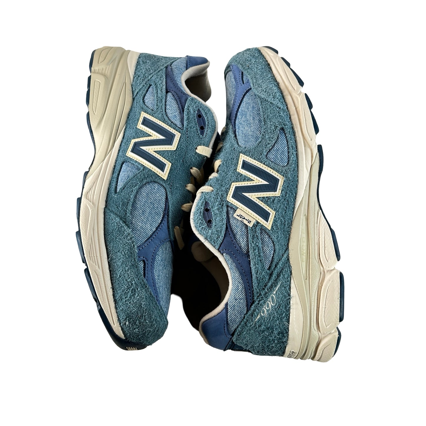 M990LI3 New Balance 990v3 MiUSA Levi's Denim [USED] - 11.5 M (Used)