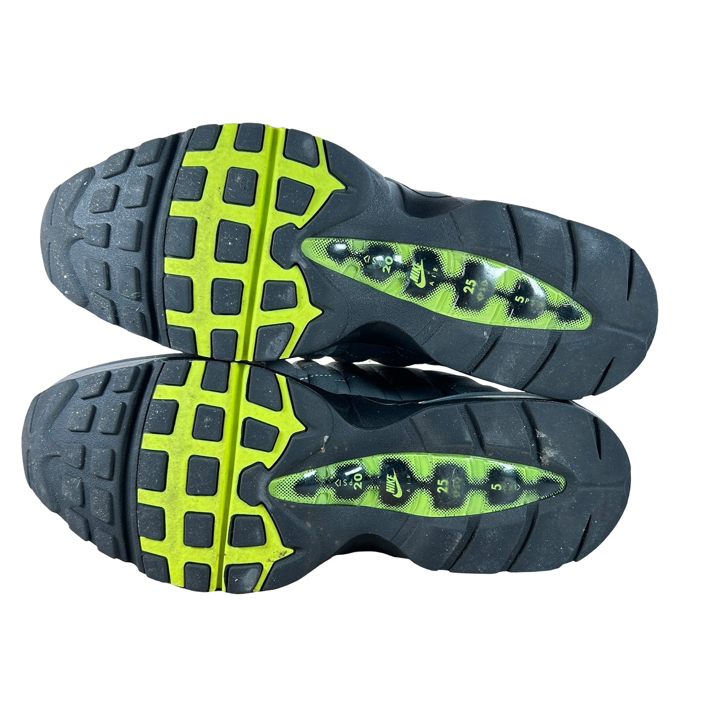 HM4740 001 Nike Air Max 95 OG Big Bubble Neon (2025) [USED] - 13 M (Used) (No Box)