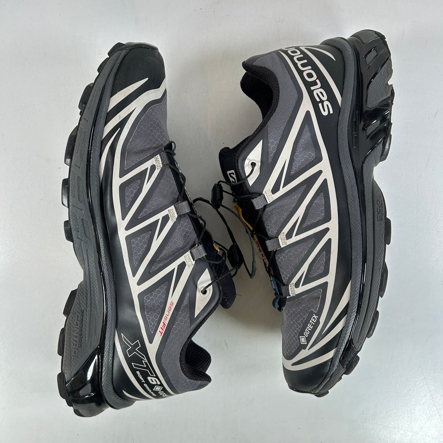 L41663500 Salomon XT-6 Gore-Tex Black Lunar Rock [USED] - 8.5 M (Used)