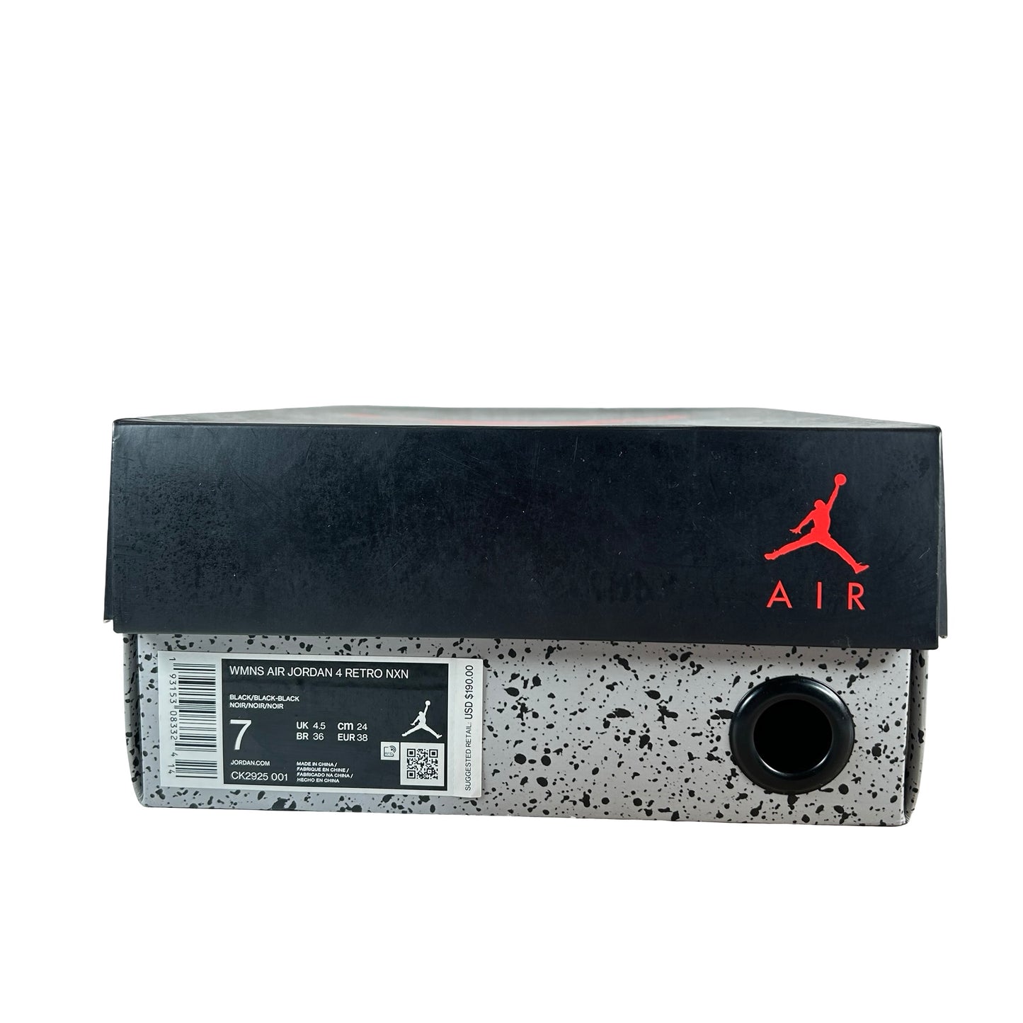 CK2925 001 Jordan 4 Retro Olivia Kim No Cover (Women's) [USED] - 7 W (Used)