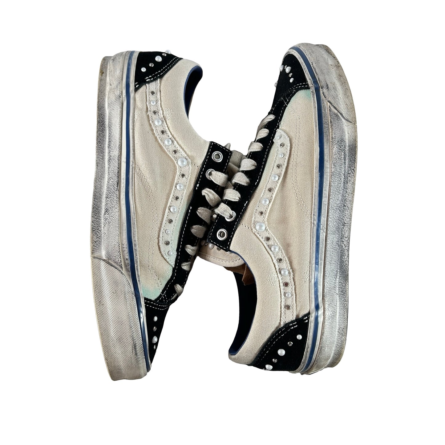 VN000S52FS8 Vans OTW Old Skool 36 Pearlized Pack Marshmallow White [USED] - 11.5 M (Used) (No Box)