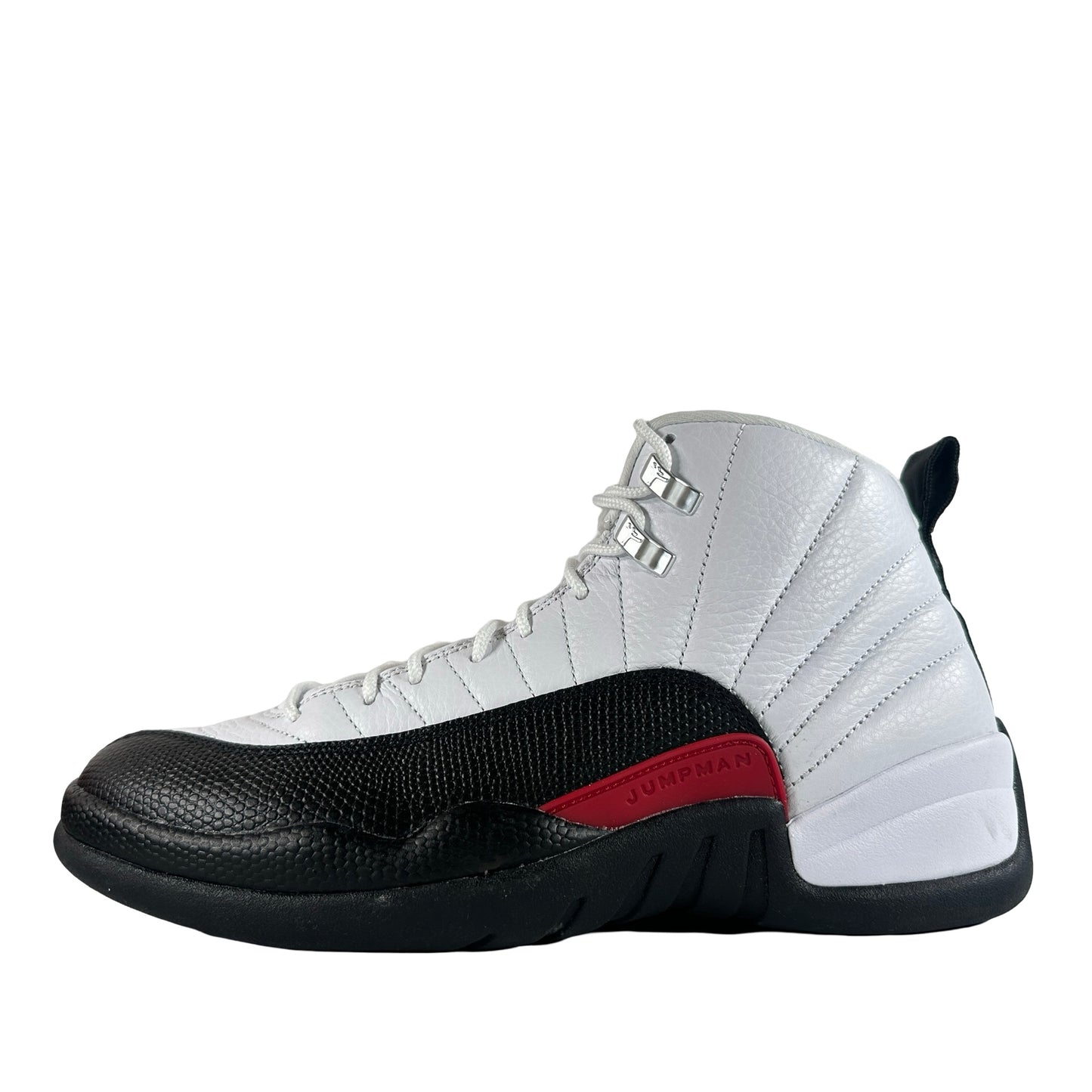 CT8013 162 Air Jordan 12 Red Taxi [USED] - 9 M (Used)