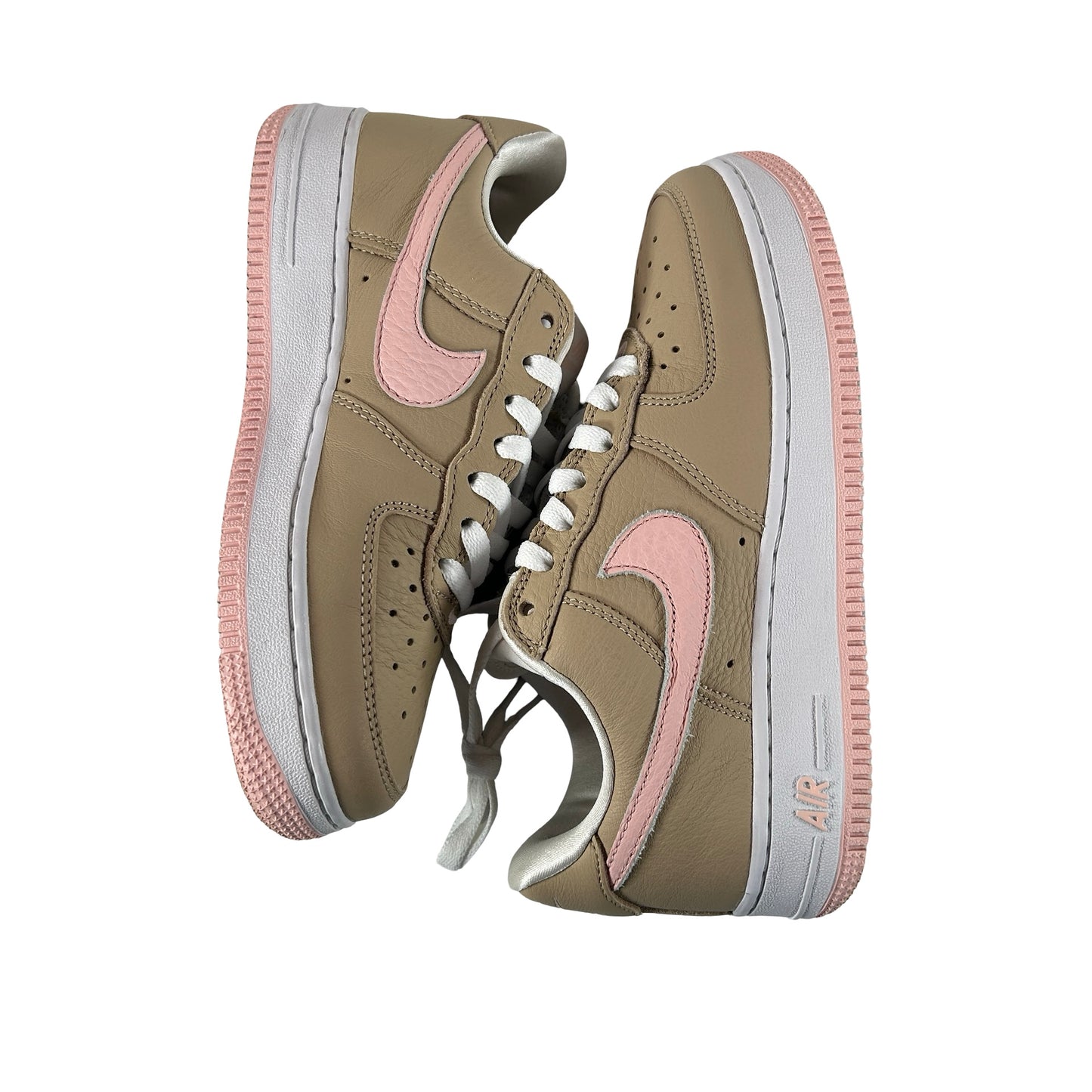 845053 201 Nike Air Force 1 Low Linen (2024) [USED] - 5 M (Used) (No Box)
