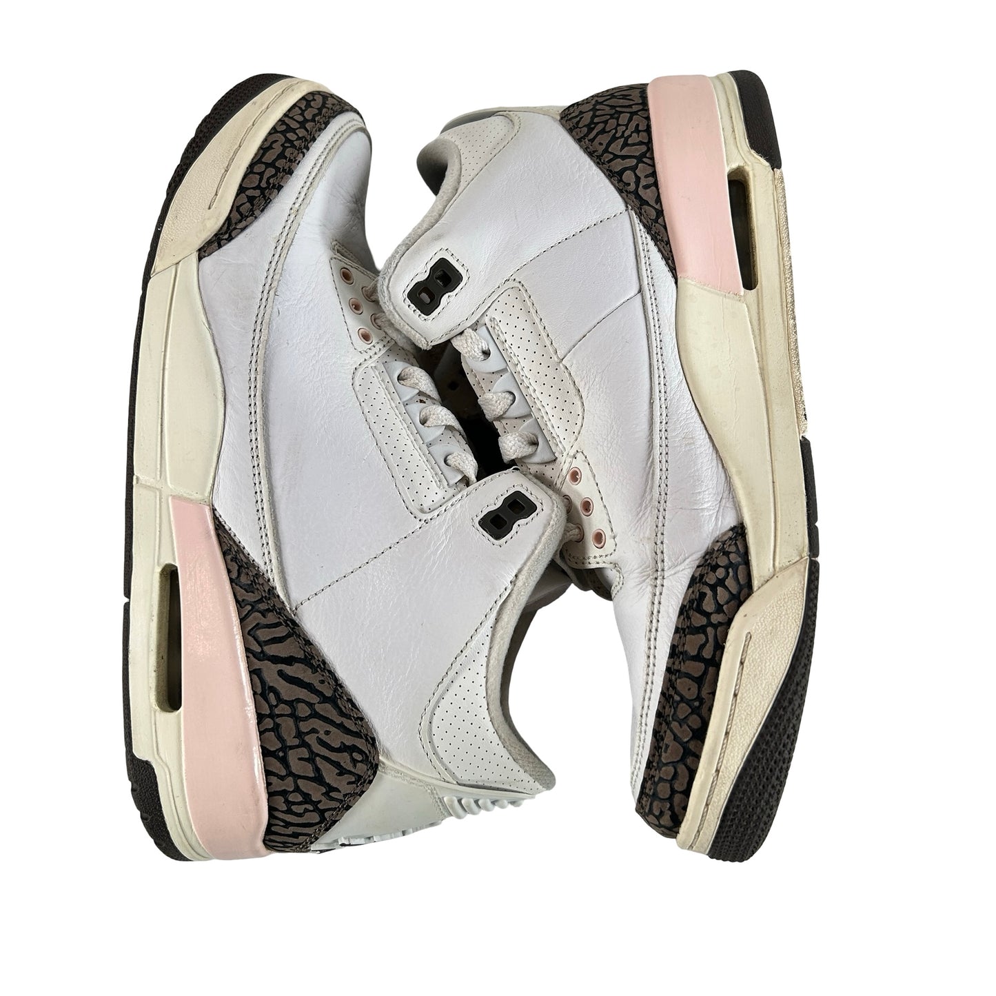 CK9246 102 Jordan 3 Retro Neapolitan Dark Mocha (Women's) - 10.5 W (Used)