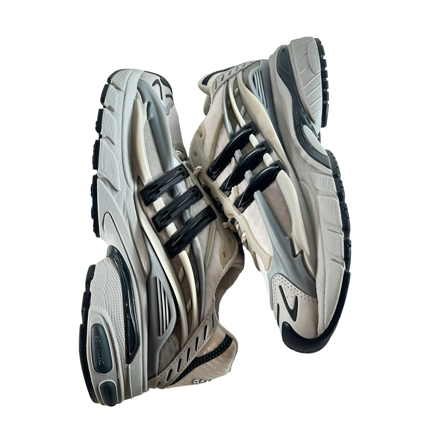 JP9265 adidas Adistar Jellyfish Pharrell Williams Solid Grey Black [USED] - 9.5 M (Used) (No Box)