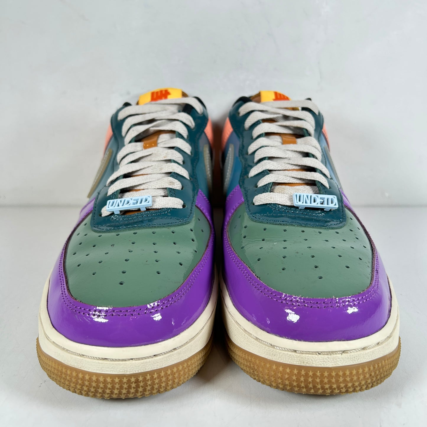 DV5255 500 Nike Air Force 1 Low SP Undefeated Multi-Patent Wild Berry [USED] - 11.5 M (Used)