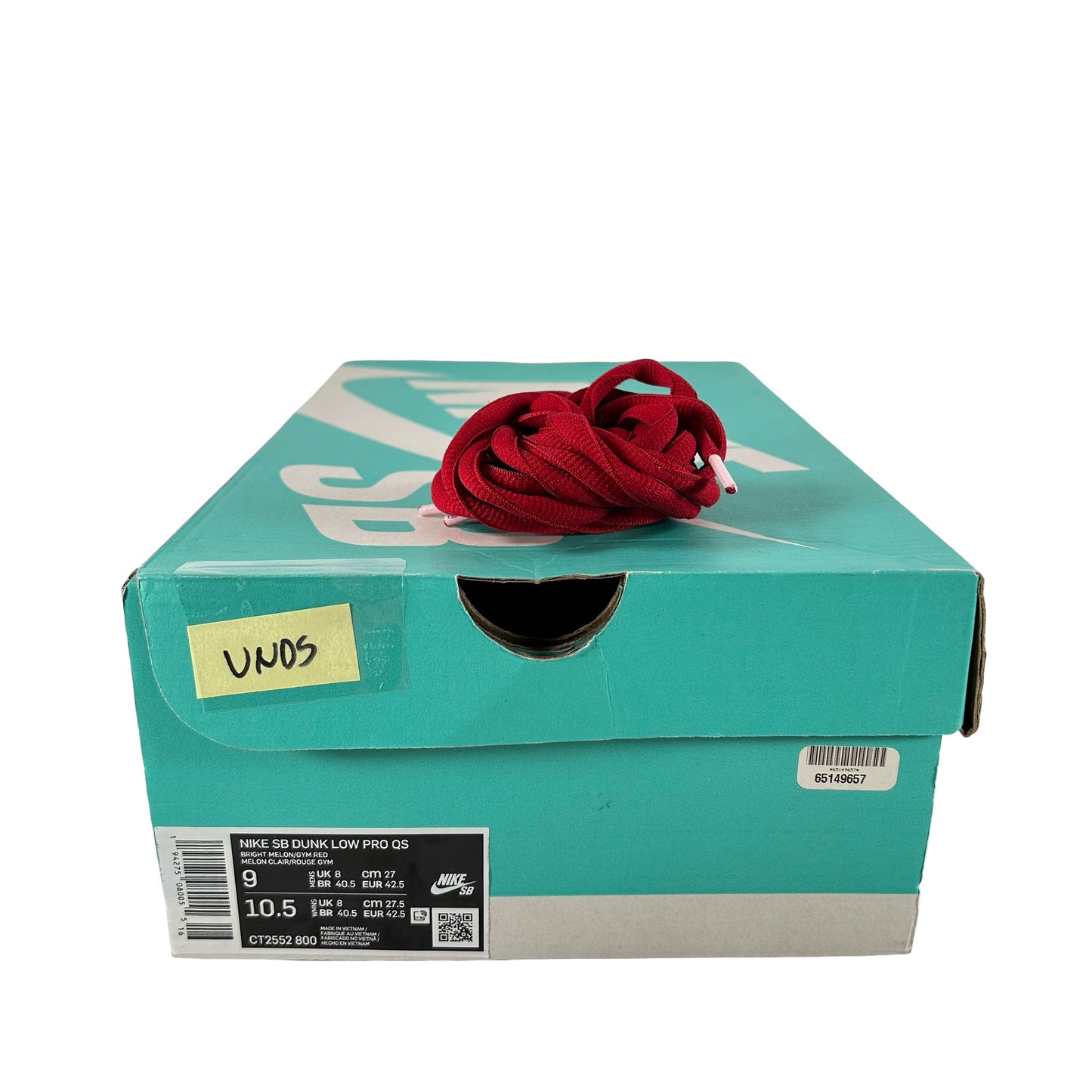 CT2552 800 Dunk SB Bajo ExtrañoAmor