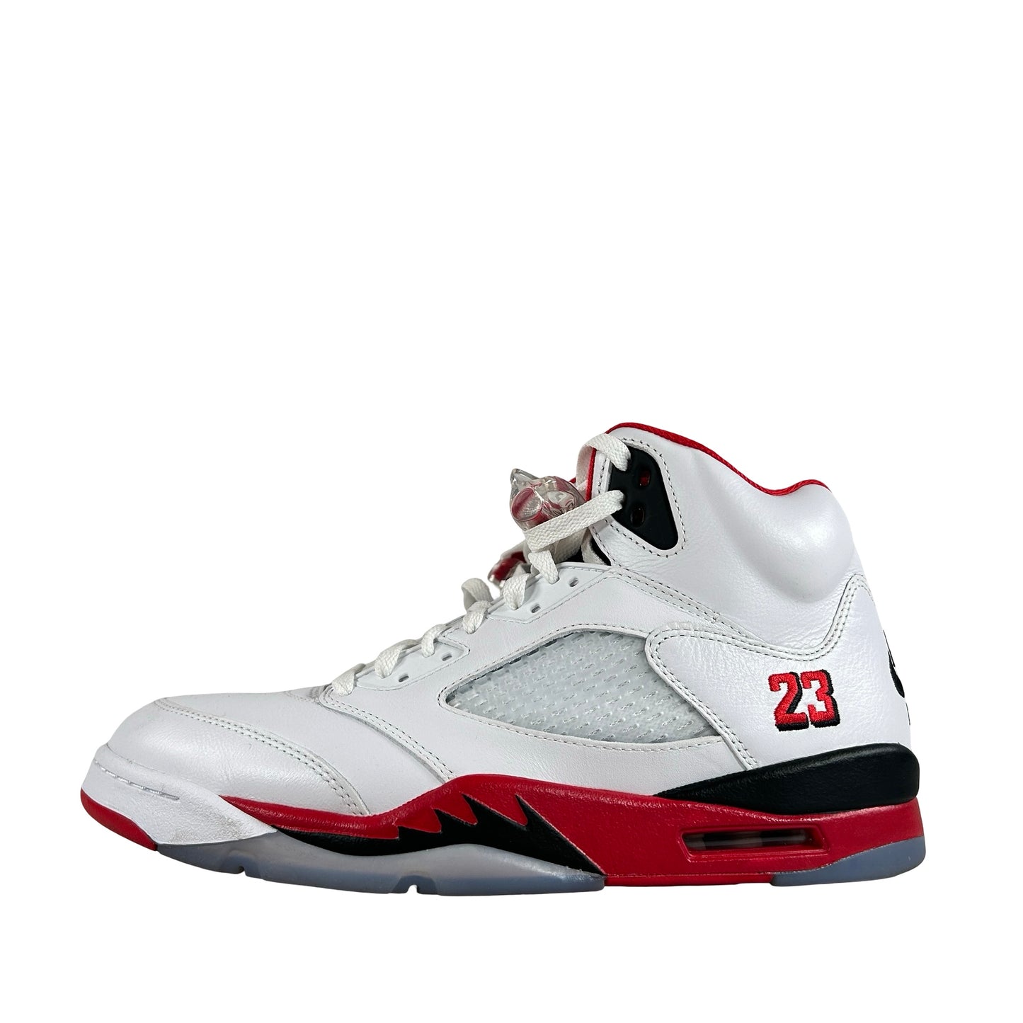 HQ7978 101 Jordan 5 Retro Fire Red Black Tongue (2025) [USED] - 10.5 M (Used) (No Box)