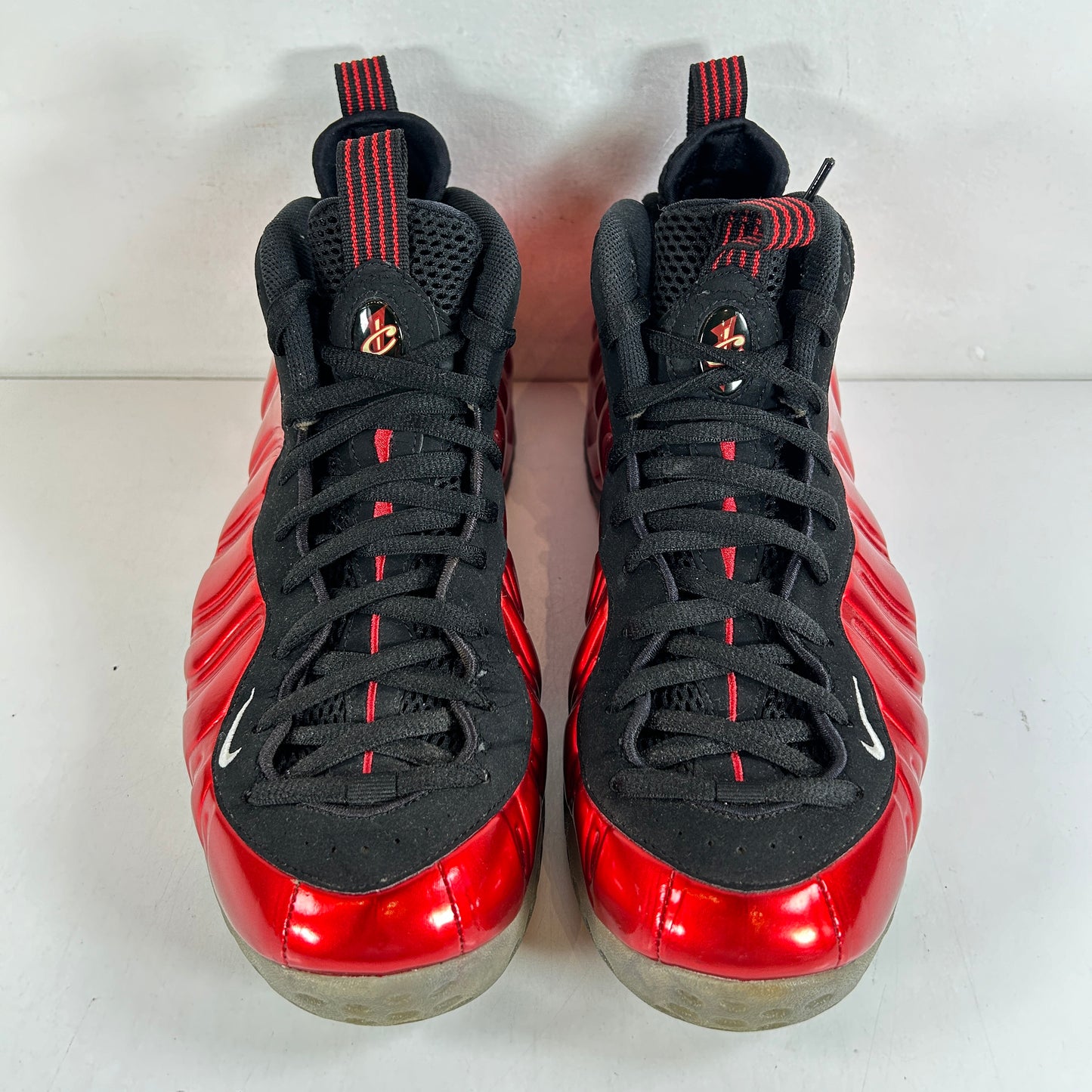 314996 610 Nike Air Foamposite One Metallic Red (2012) [USED] - 11 M (Used) (Replace Box)