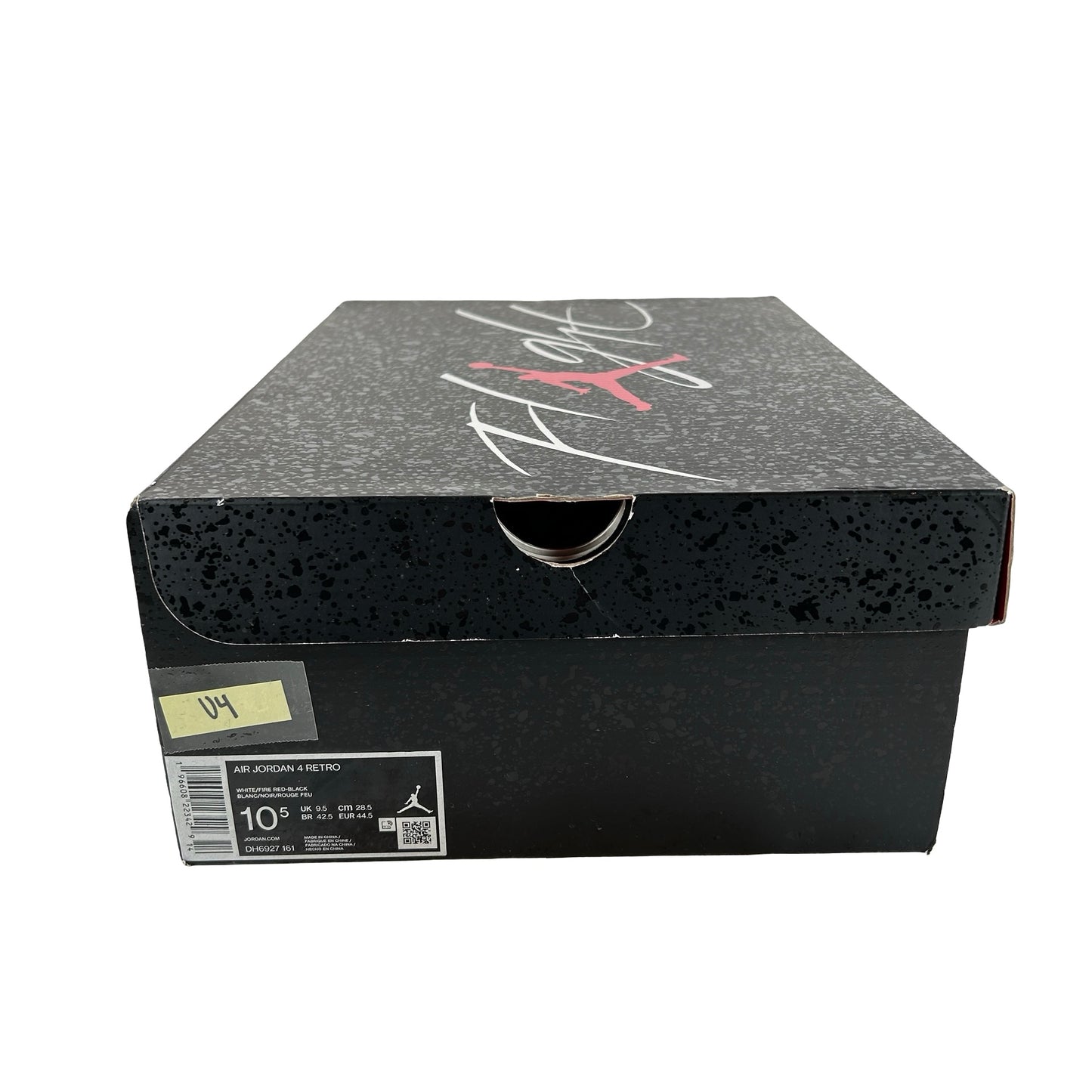 DH6927 161 Jordan 4 Retro Red Cement [USED] - 10.5 M (Used4)