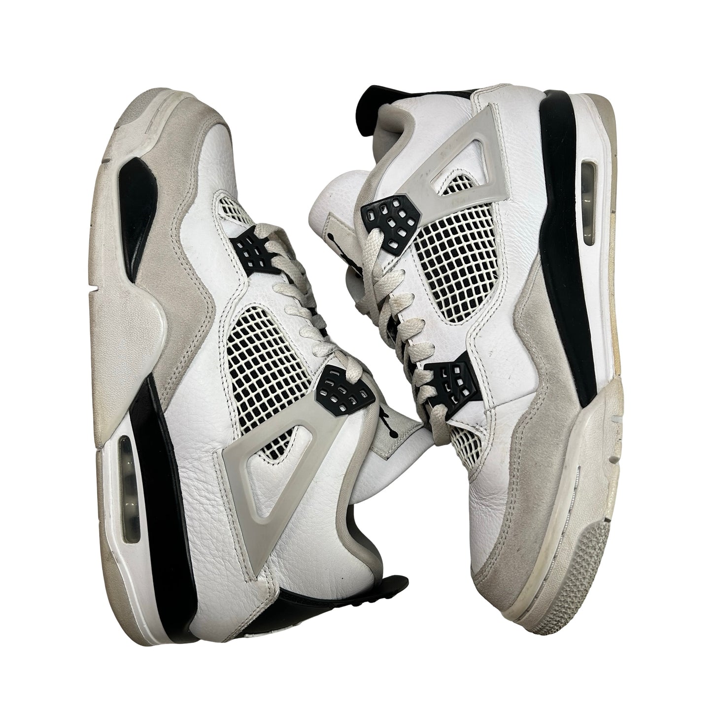 DH6927 111 Jordan 4 Retro Military Black [USED] - 10 M (Used) (Replace Box)