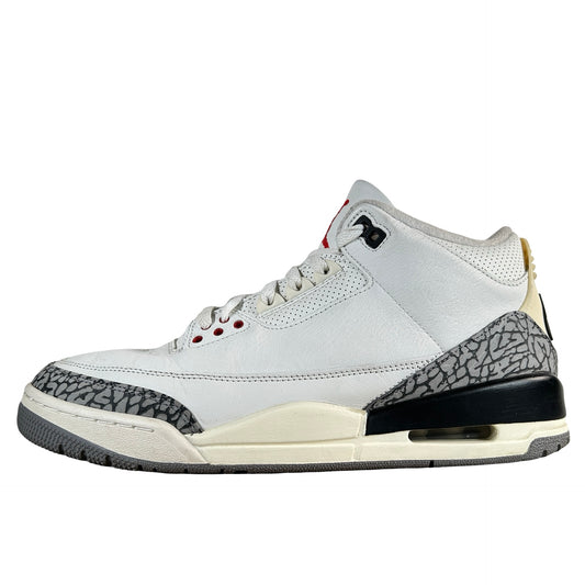 DN3707 100 Jordan 3 Retro White Cement Reimagined [USED] - 10.5 M (Used30)