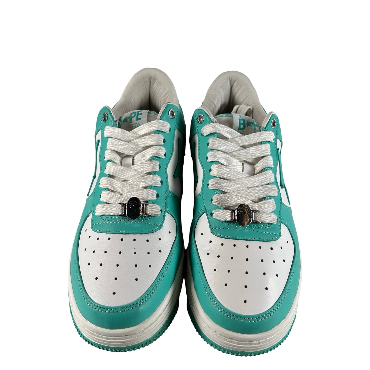 1I70 291 006 A Bathing Ape Bape Sta White Green (2022) [USED] - 10 M (Used)