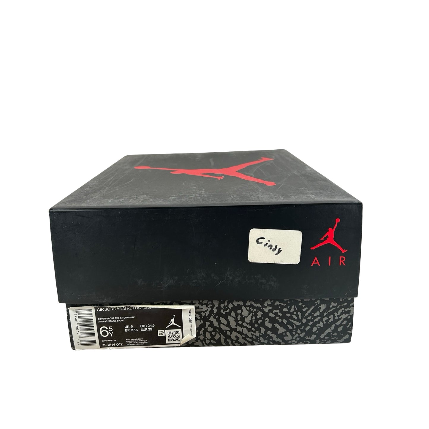 398614 012 Jordan 3 Retro Cool Grey (2021) (GS) [USED] - 6.5 Y (Used)