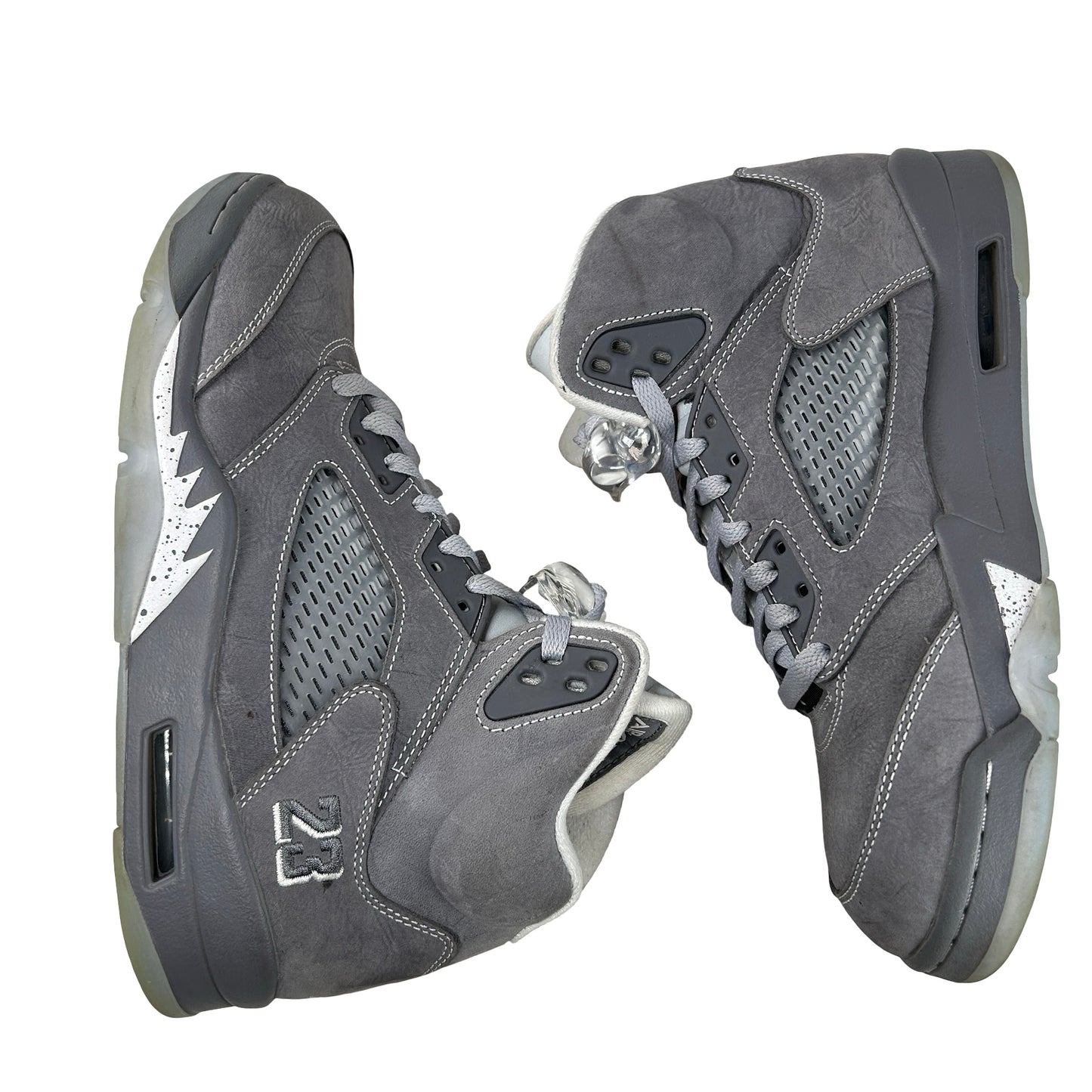 DD0587 002 Jordan 5 Retro Wolf Grey (2026) [USED] - 8 M (Used3)